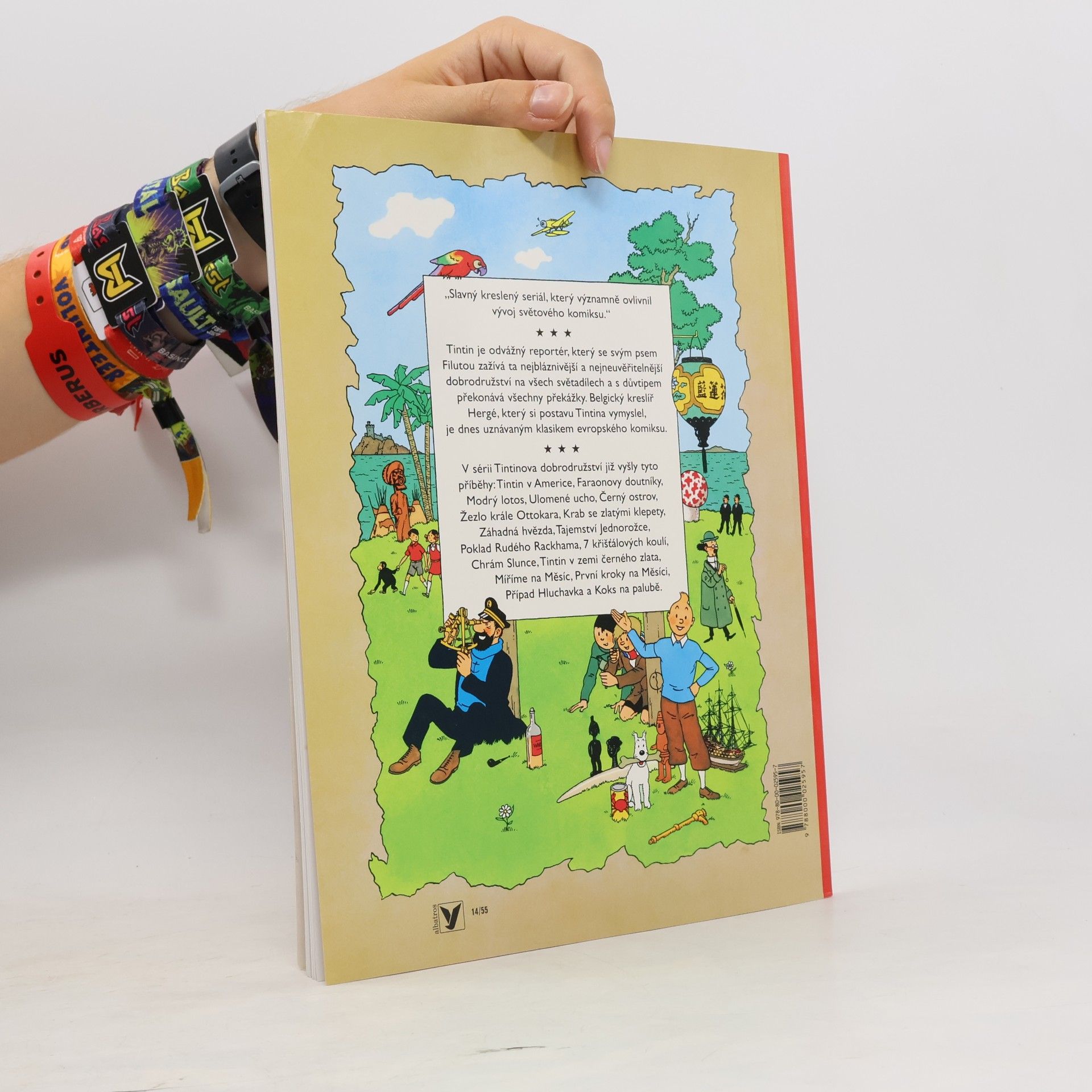 Hergé Tintin v Tibetu