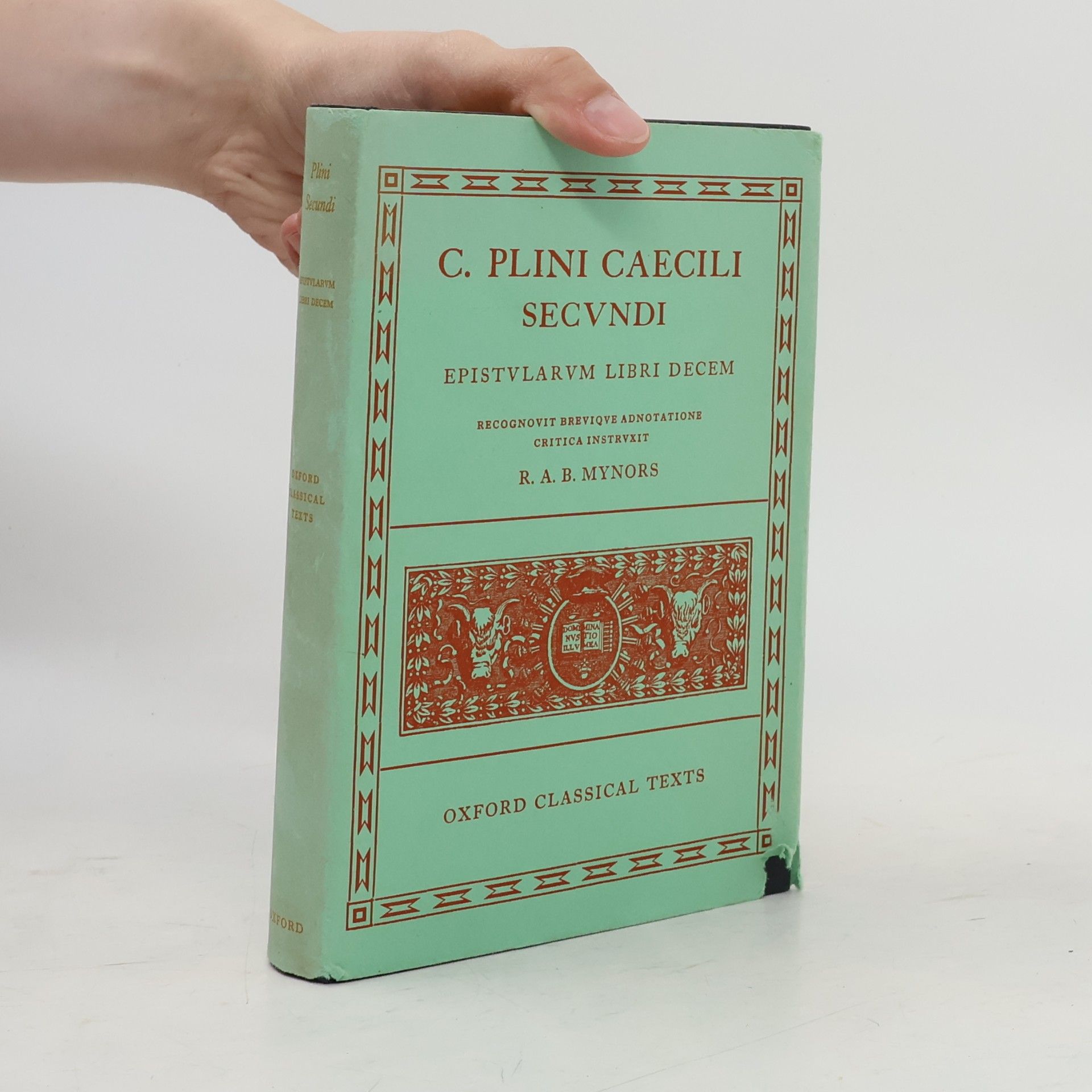 Plinius der Jüngere Epistularum Libri Decem