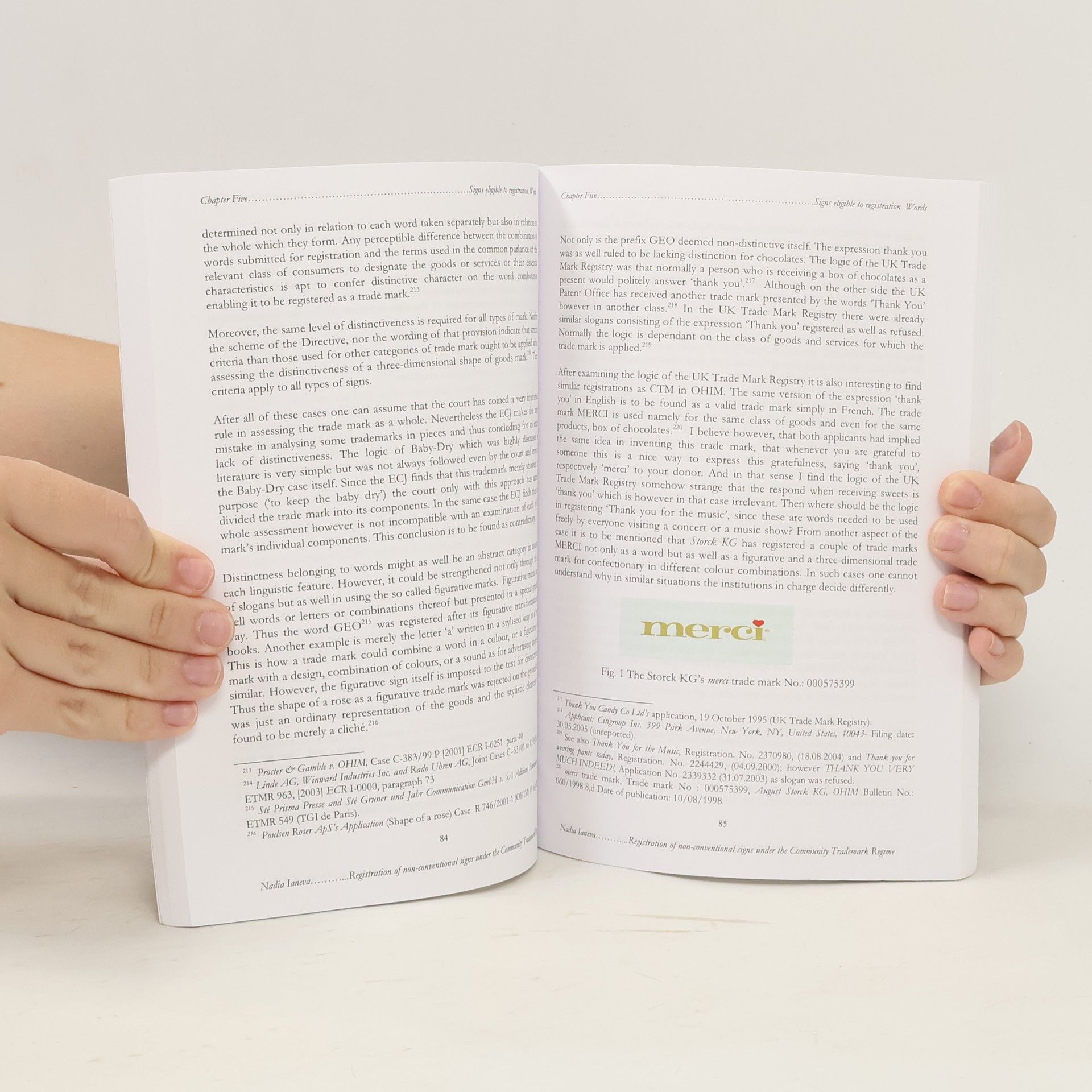 Nadia Ianeva Schriften zur Rechtswissenschaft: Registration of Non-Conventional Signs Under the Community Trademark Regime
