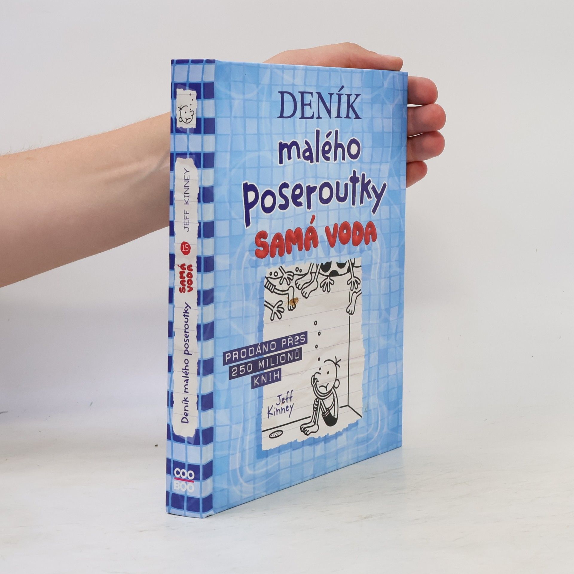 Jeff Kinney Deník malého poseroutky 15. Samá voda