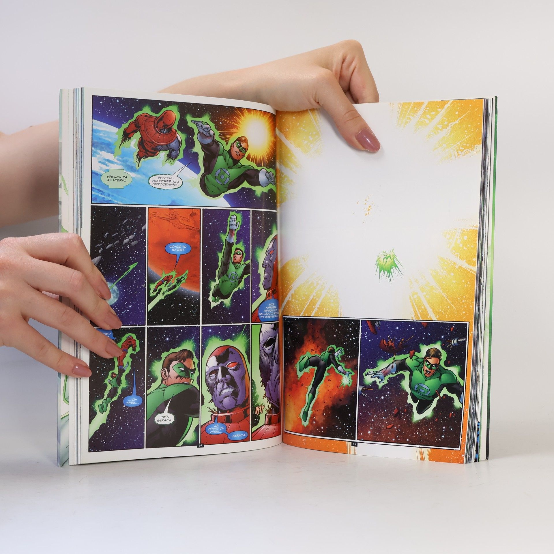 Geoff Johns Green Lantern : žádný strach