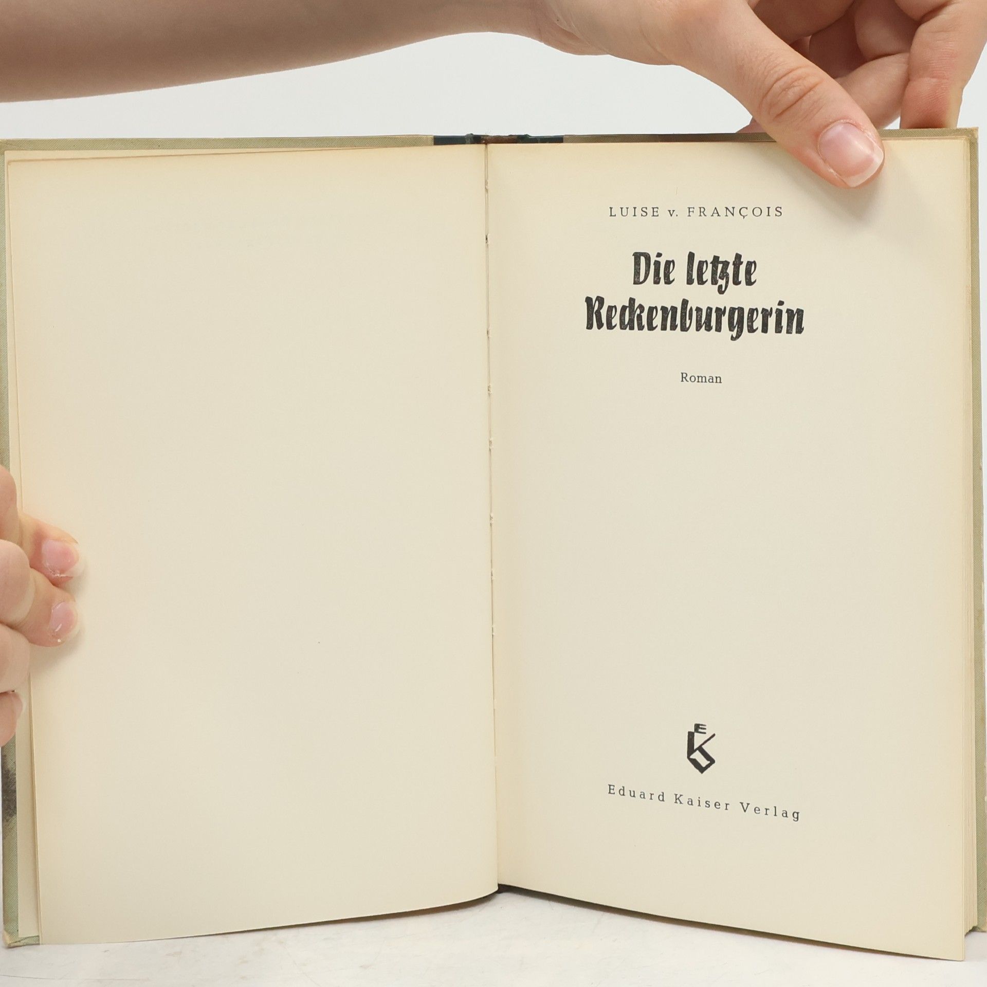 Louise von François Die letzte Reckenburgerin