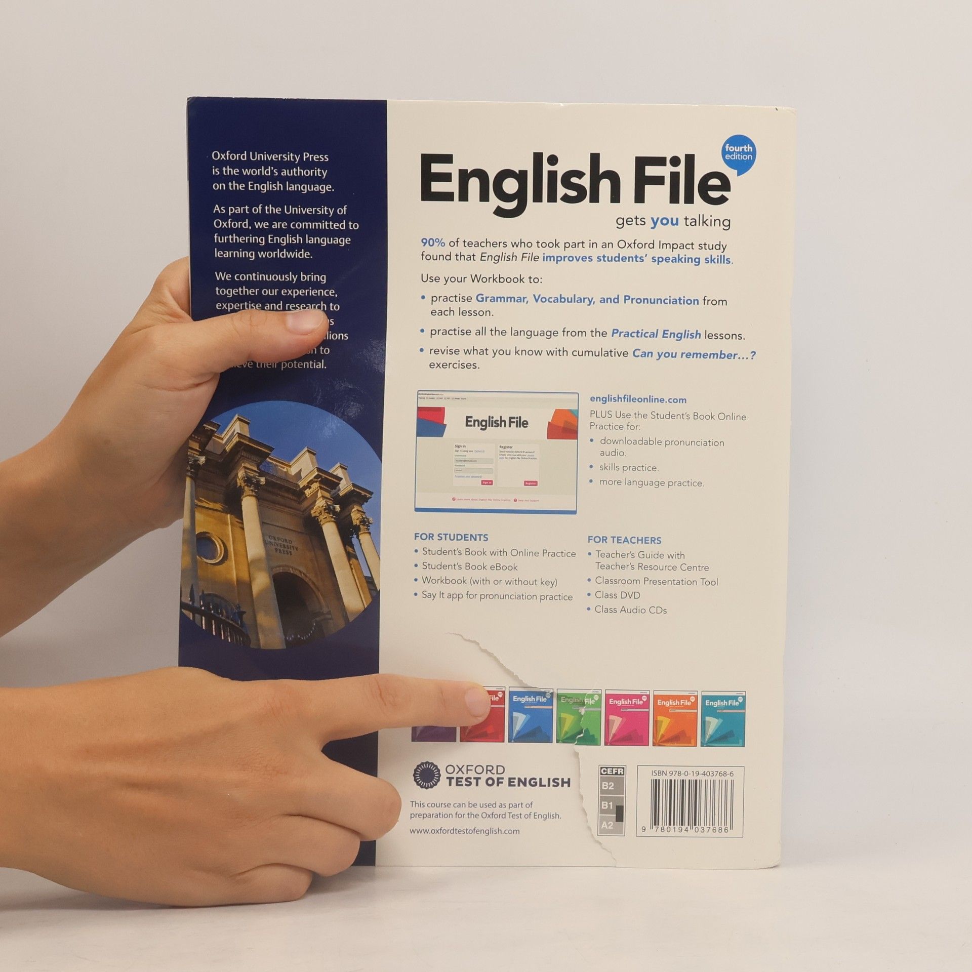Oxford University Press English File: Pre-Intermediate: Workbook with Key