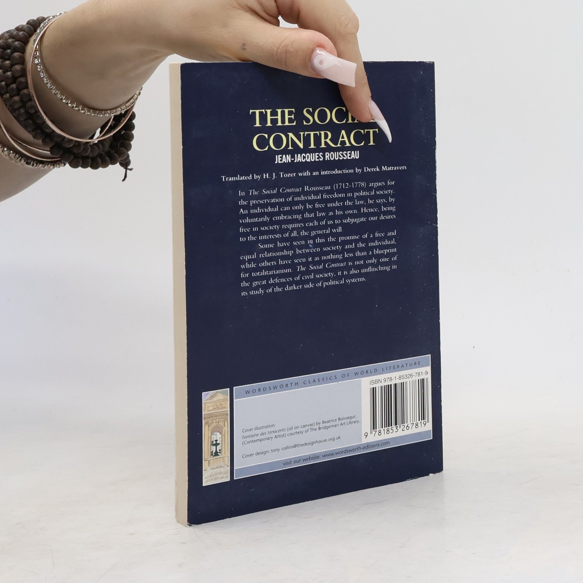 Jean Jacques Rousseau The Social Contract