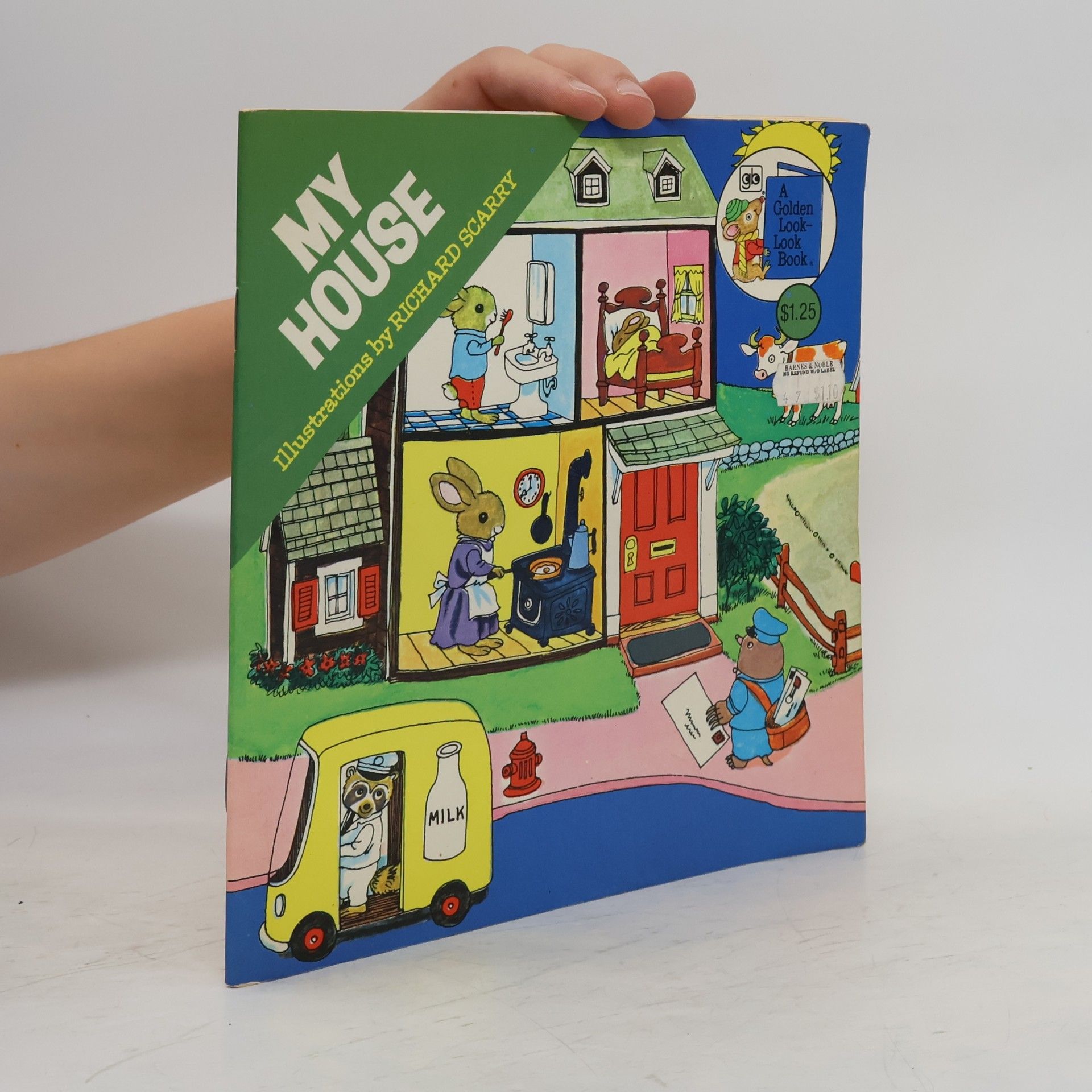 Richard Scarry A Golden Look-Look Book: My House