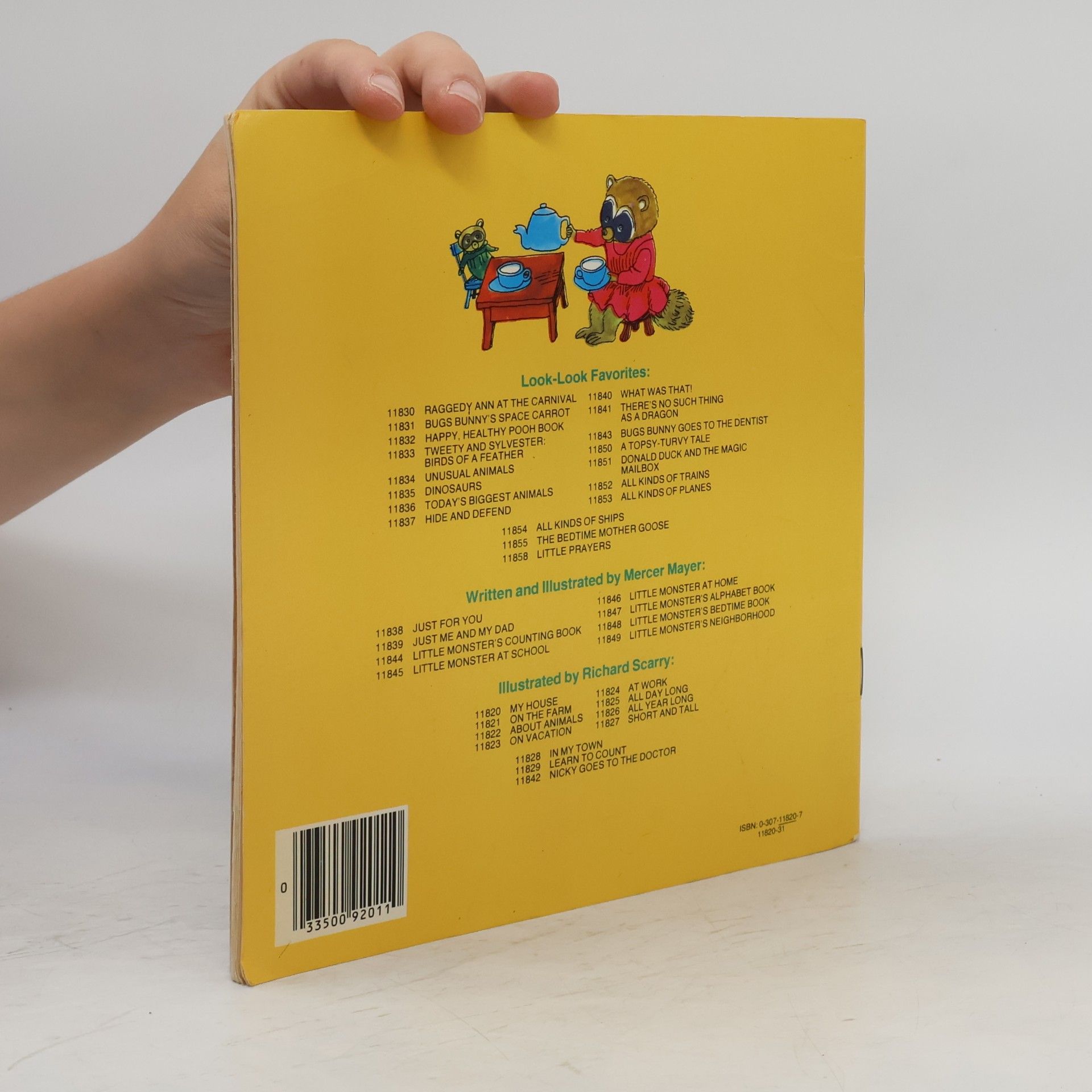 Richard Scarry A Golden Look-Look Book: My House