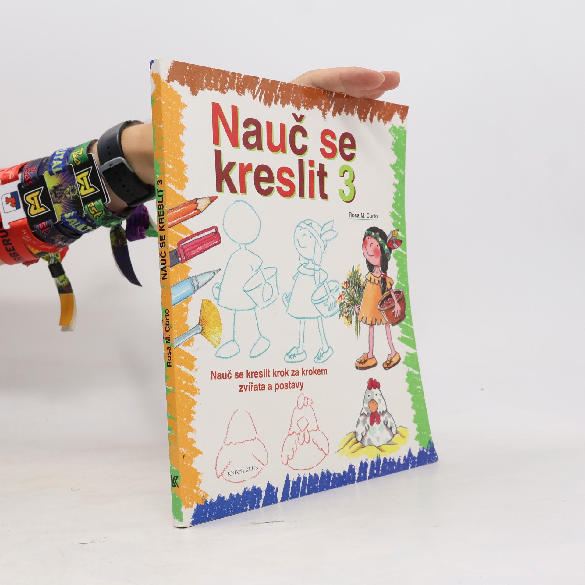 Nauč se kreslit 3. Nauč se kreslit krok za krokem zvířata a postavy
