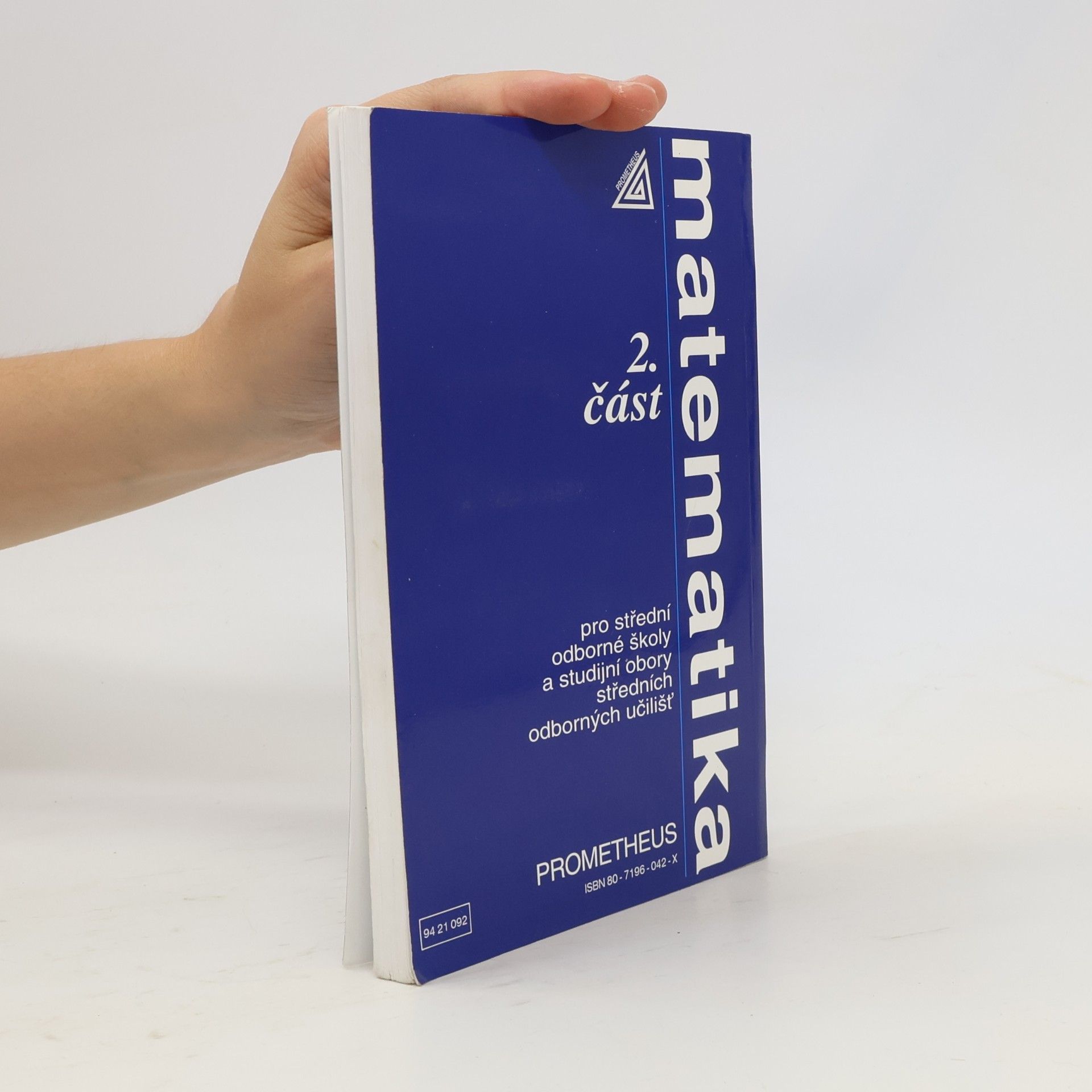 Oldřich Odvárko Matematika pro SOŠ a studijní obory SOU 2. část