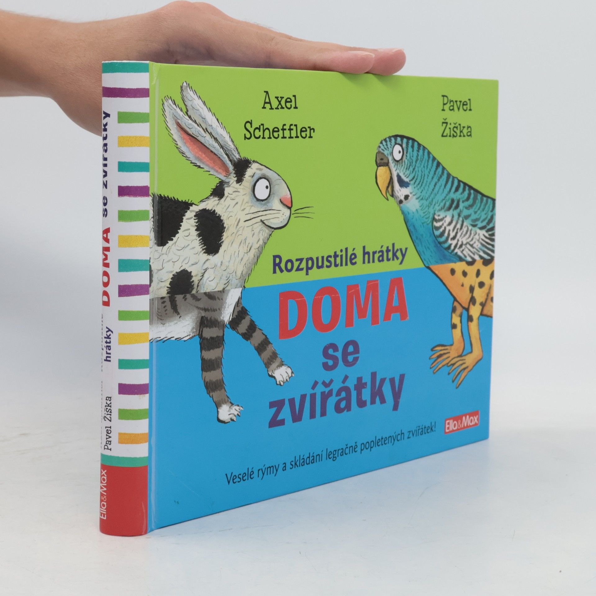 Axel Scheffler Rozpustilé hrátky - Doma se zvířátky