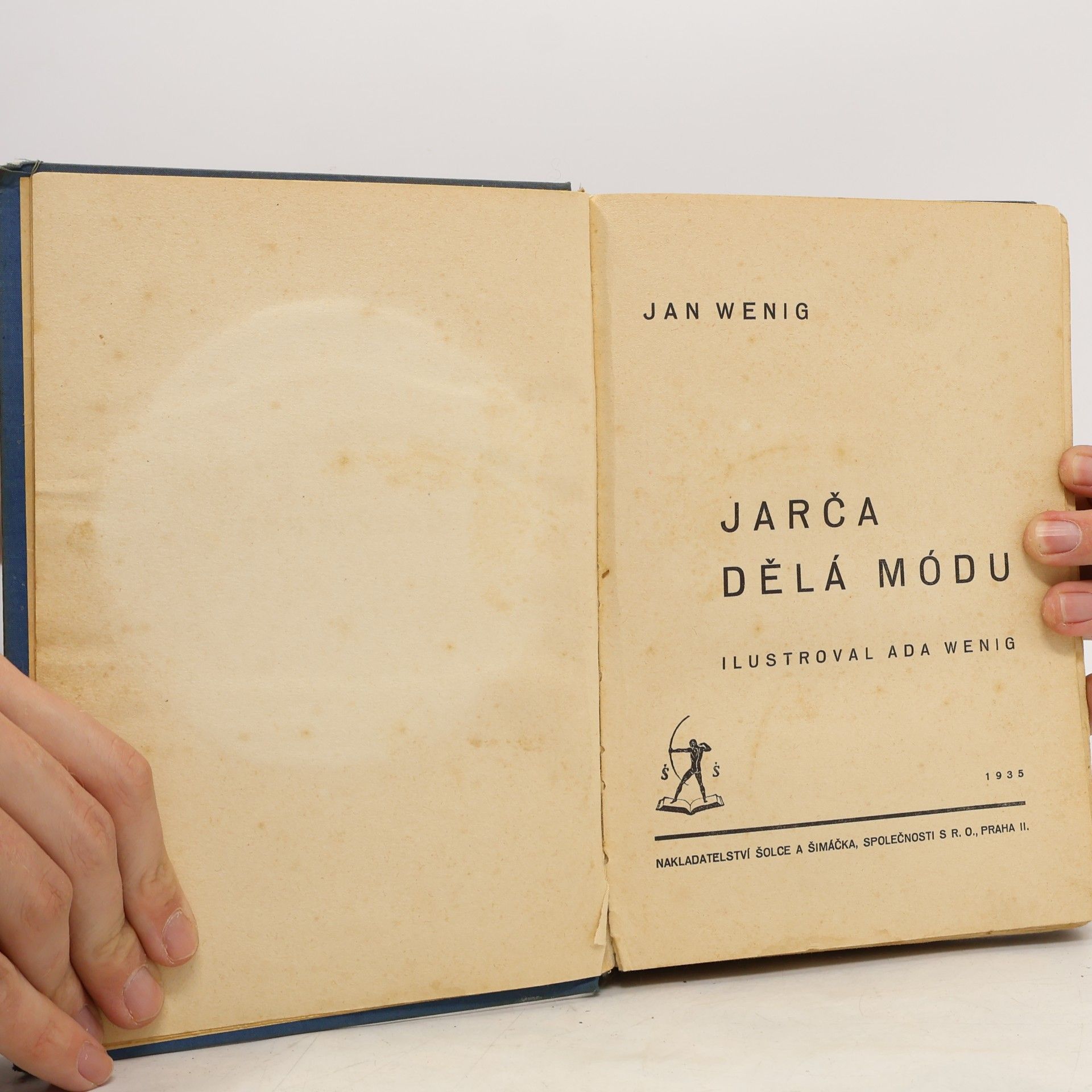 Jan Wenig Jarča dělá módu