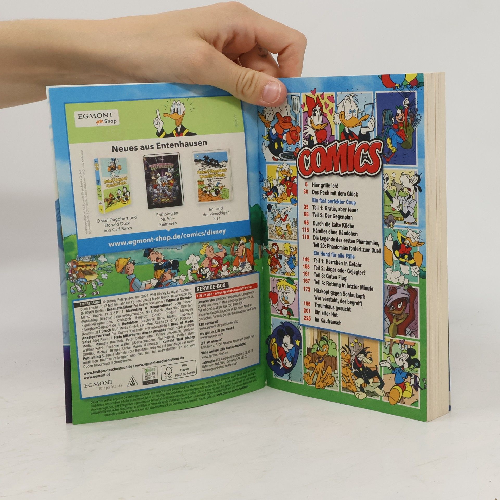 Walt Disney Lustiges Taschenbuch 571. Hier grille ich!