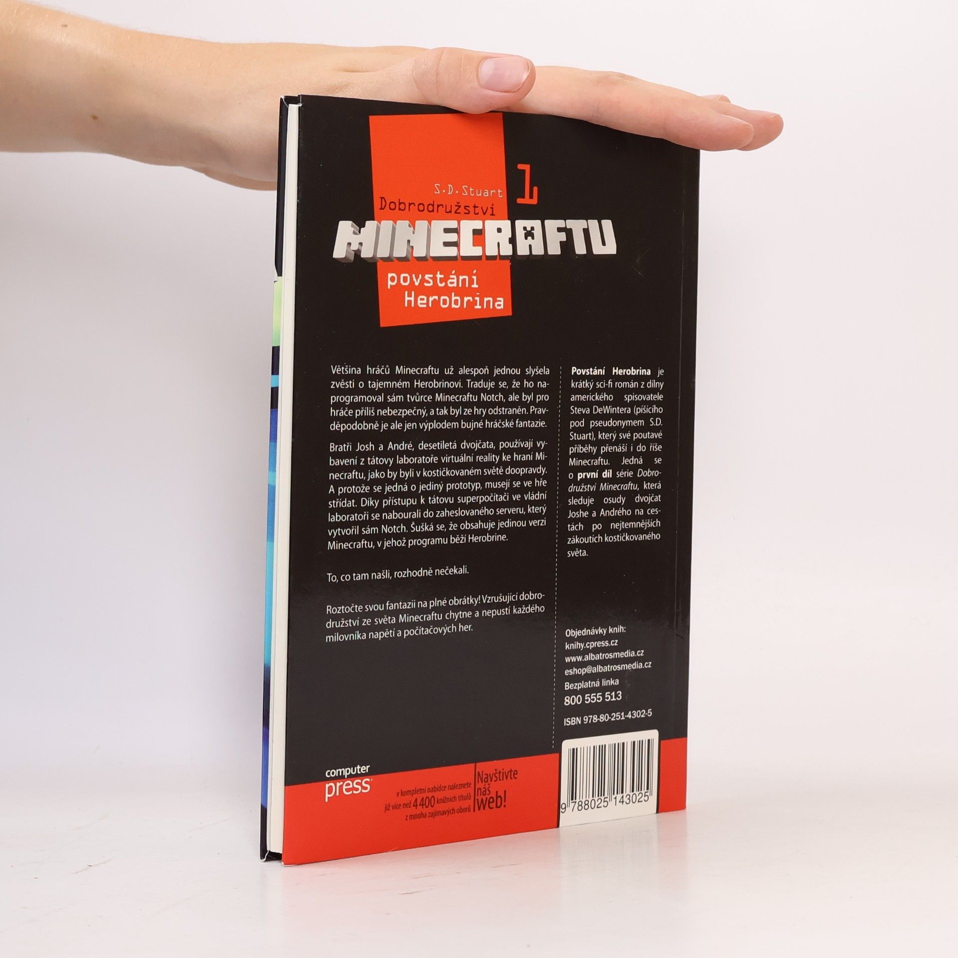 S. D. Stuart Dobrodružství Minecraftu I. Povstání Herobrina