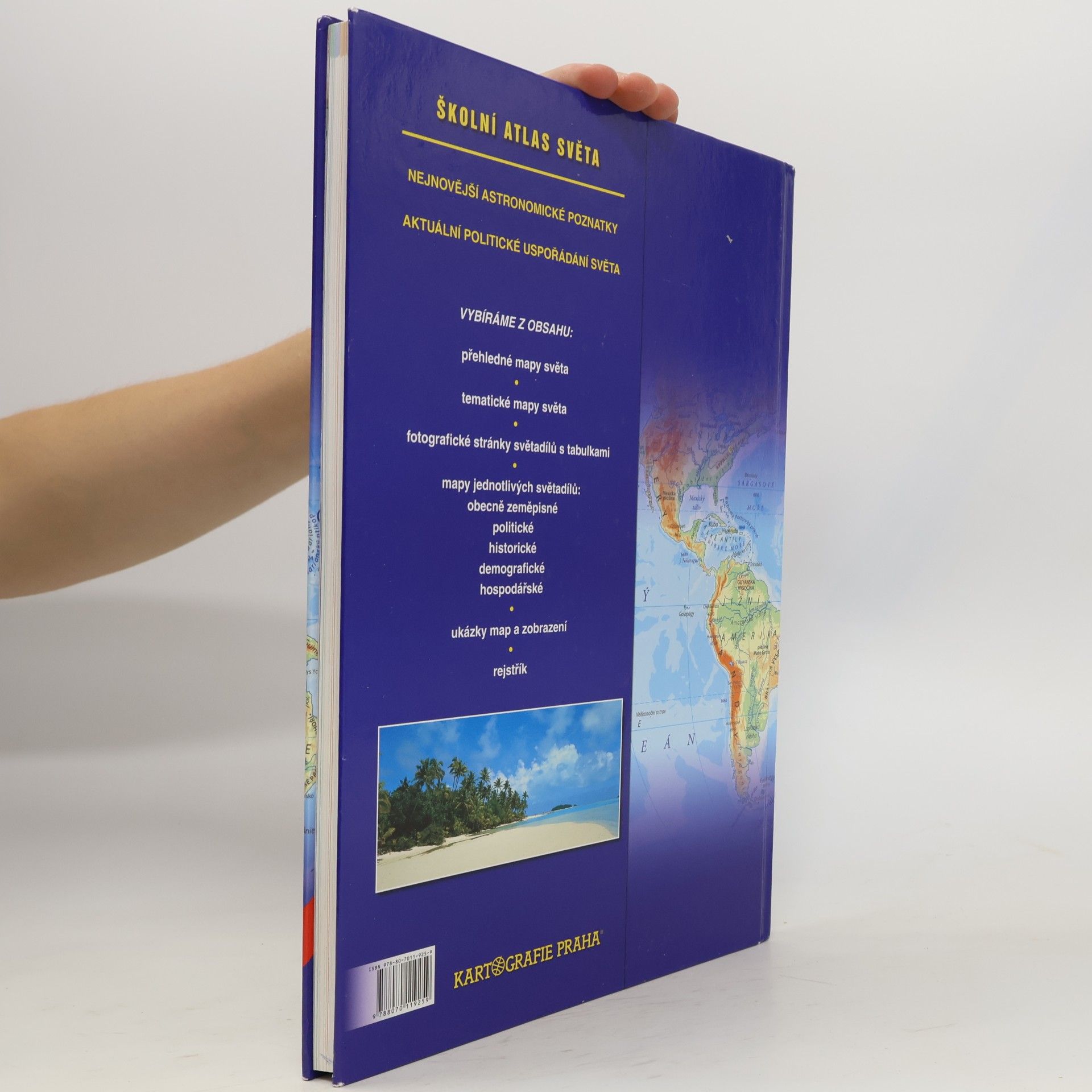 Collectif d'auteurs Školní atlas světa