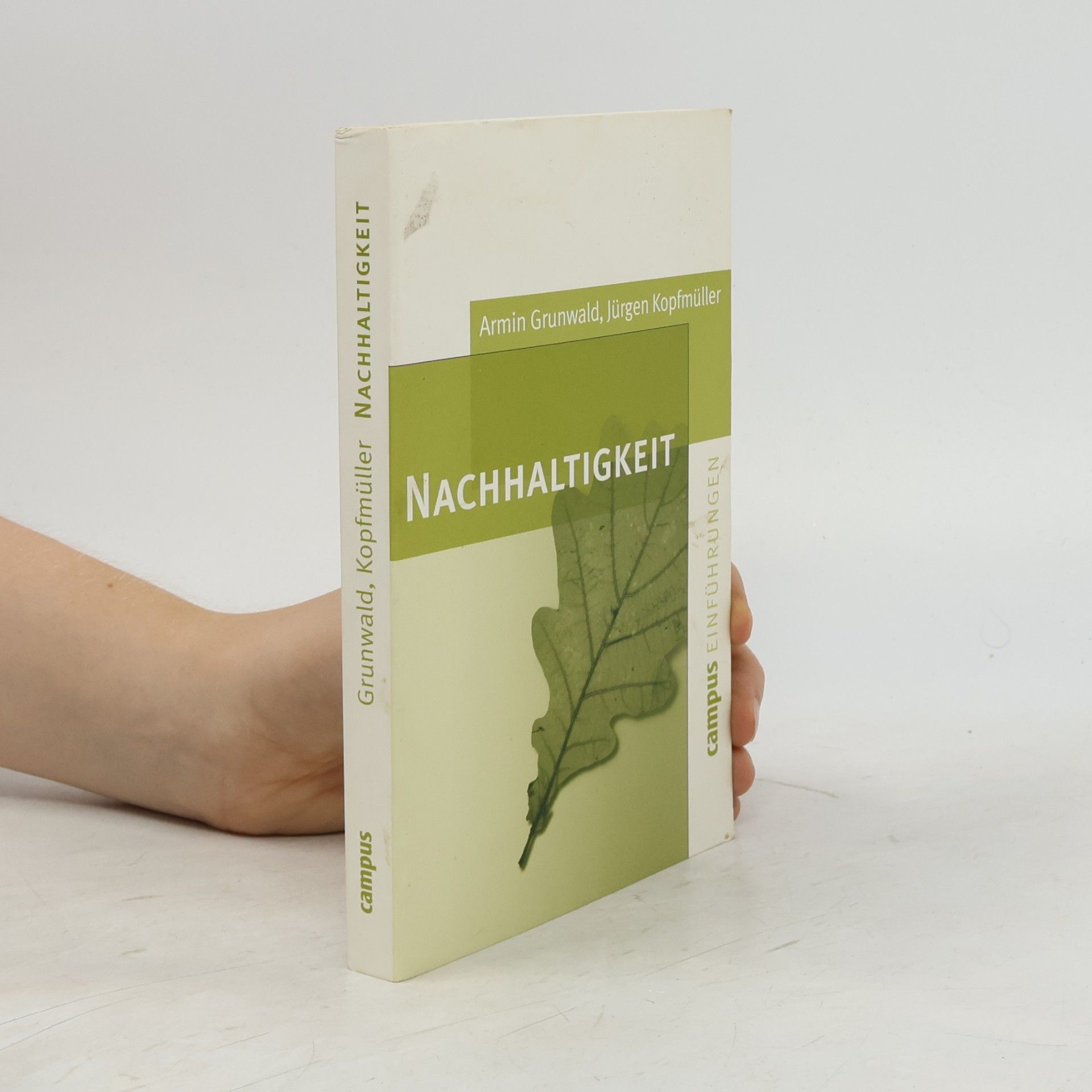 Armin Grunwald Nachhaltigkeit