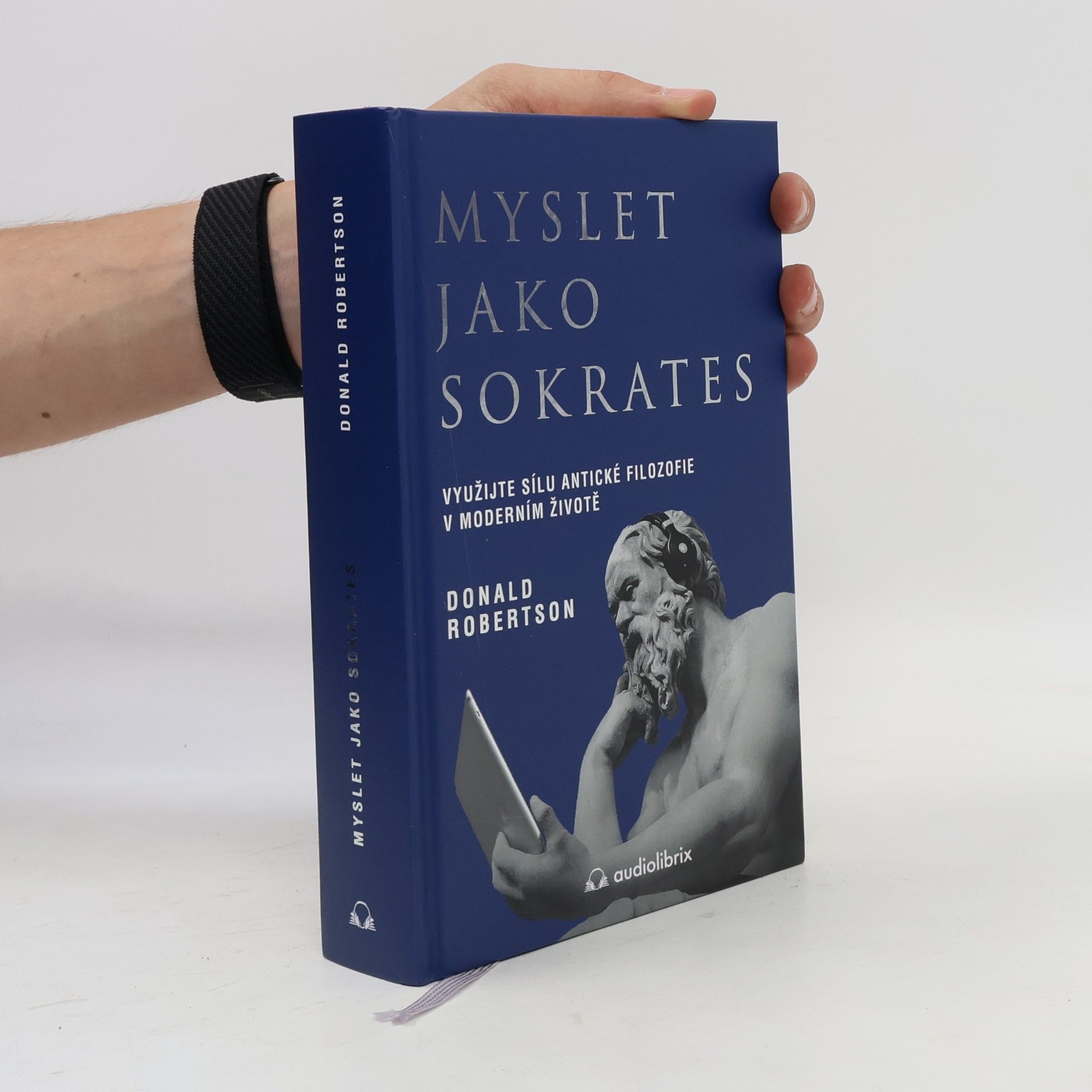 Donald Robertson Myslet jako Sokrates