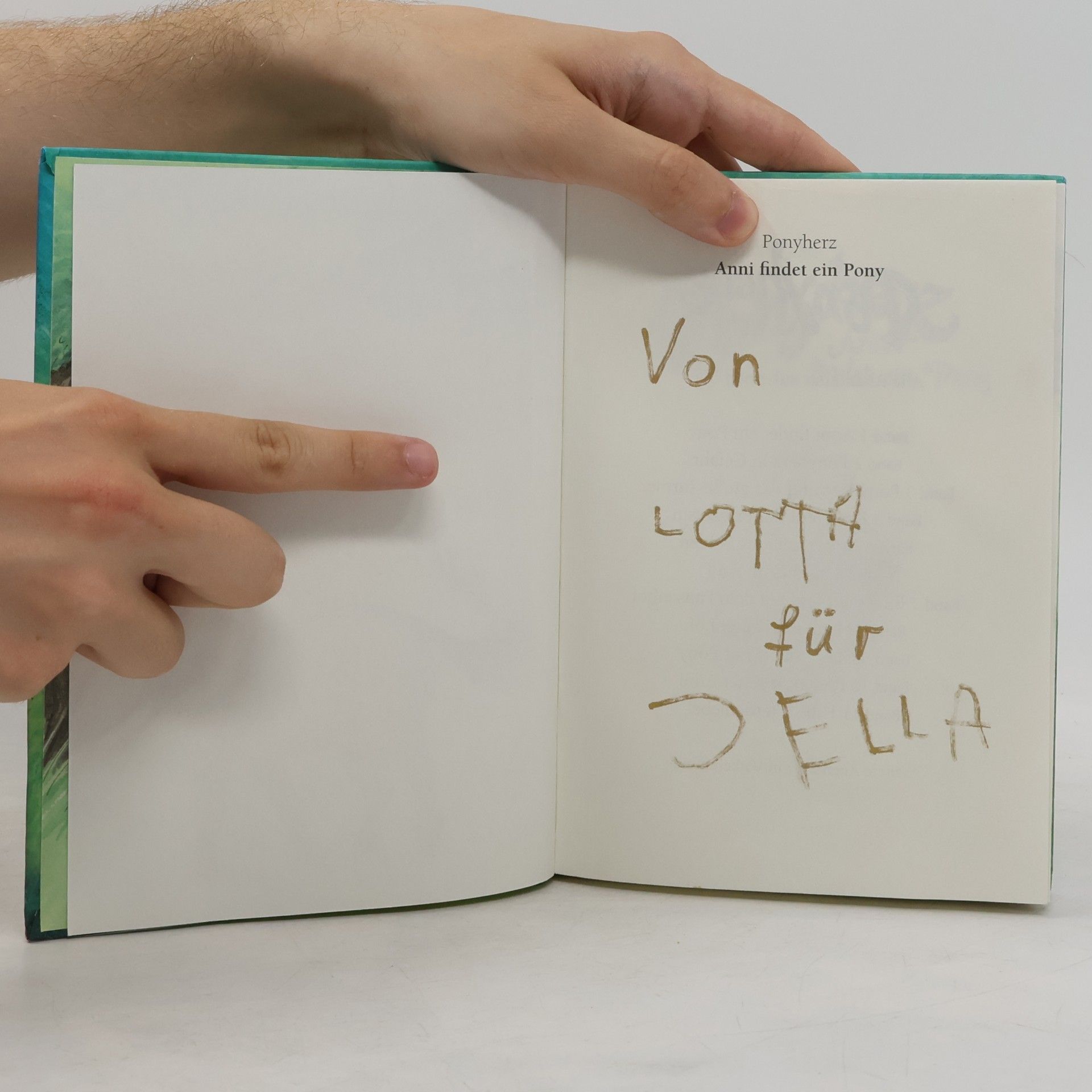 Usch Luhn Anni findet ein Pony