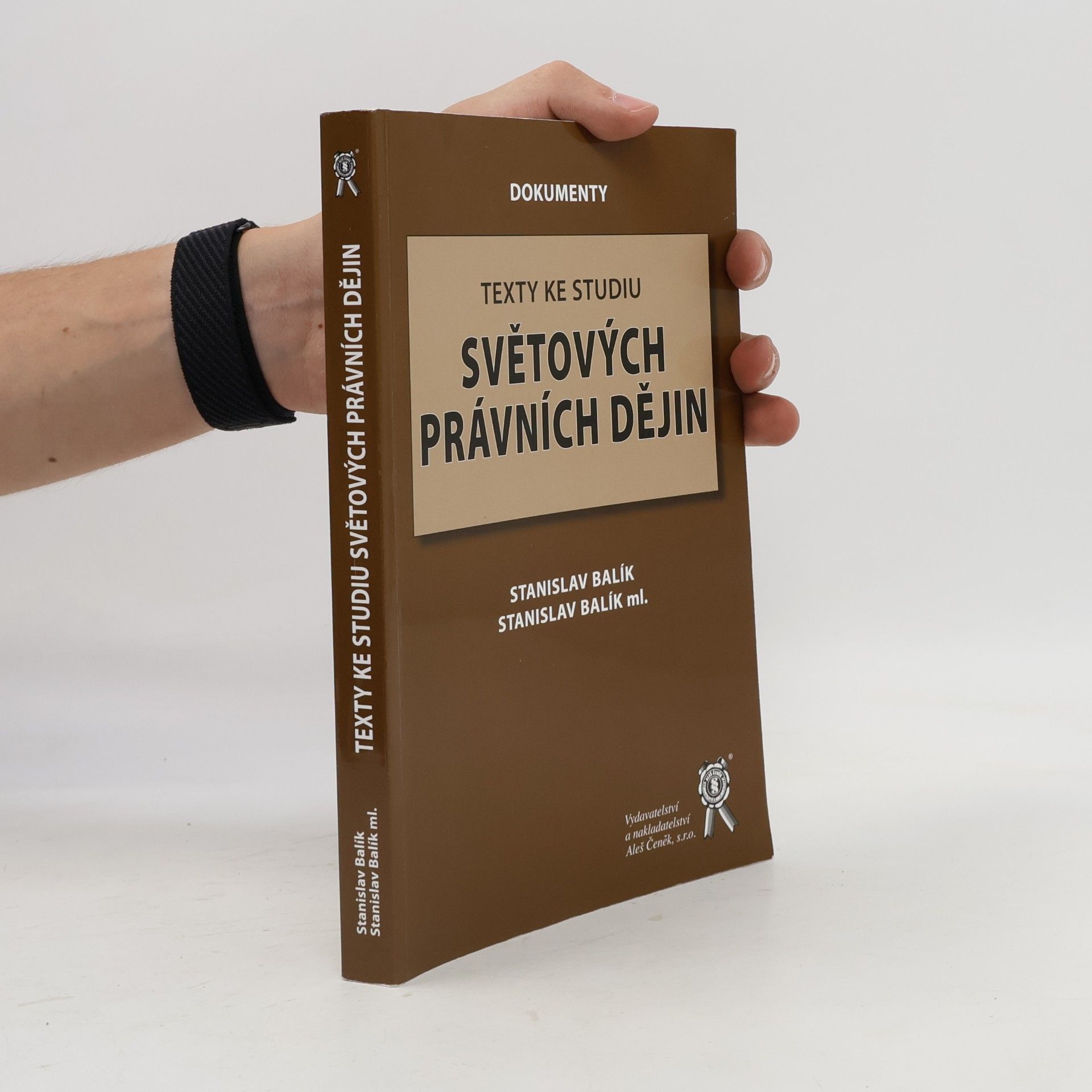Stanislav Balík Texty ke studiu světových právních dějin
