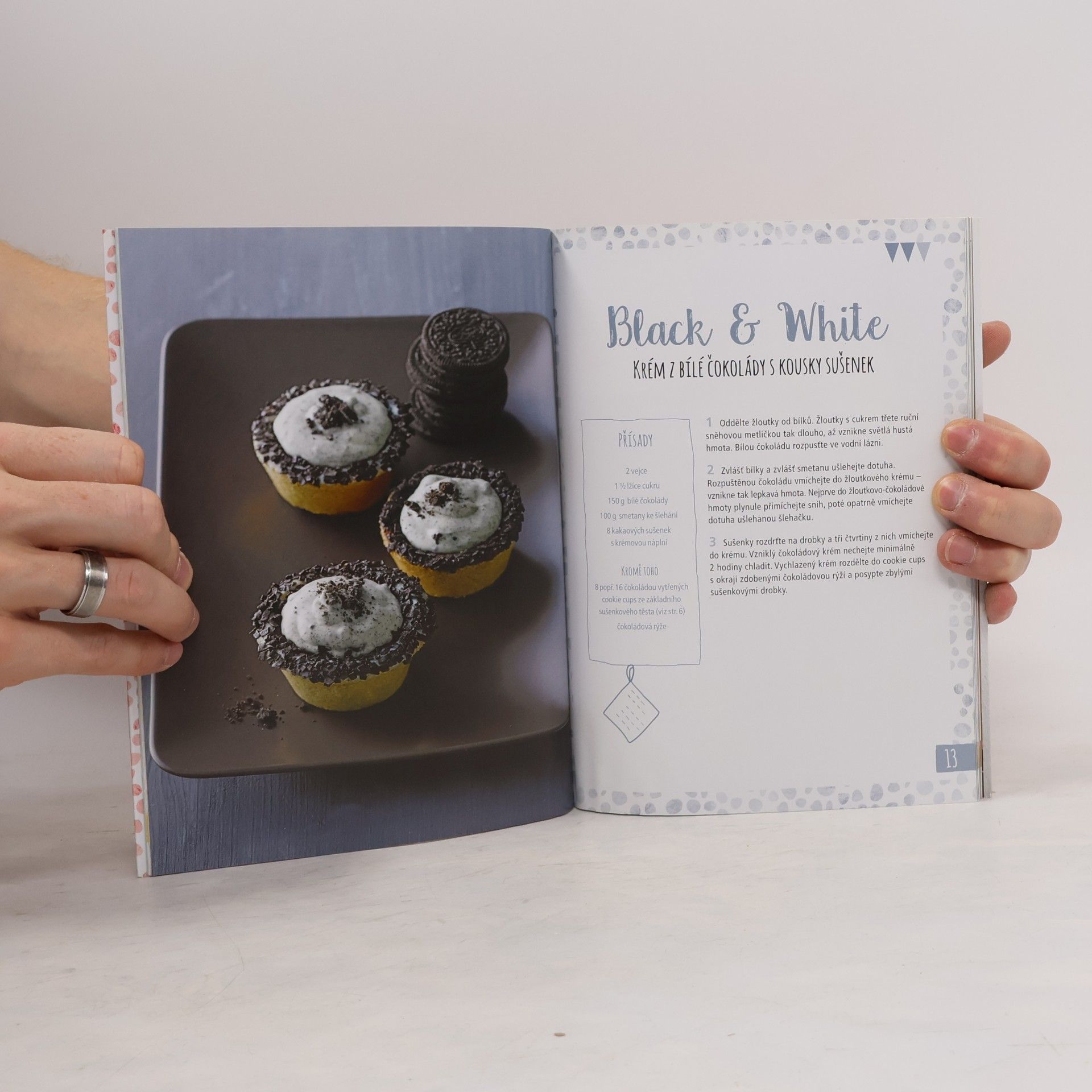 Vito Capezzuto TOPP Cookie cups s lahodnou náplní