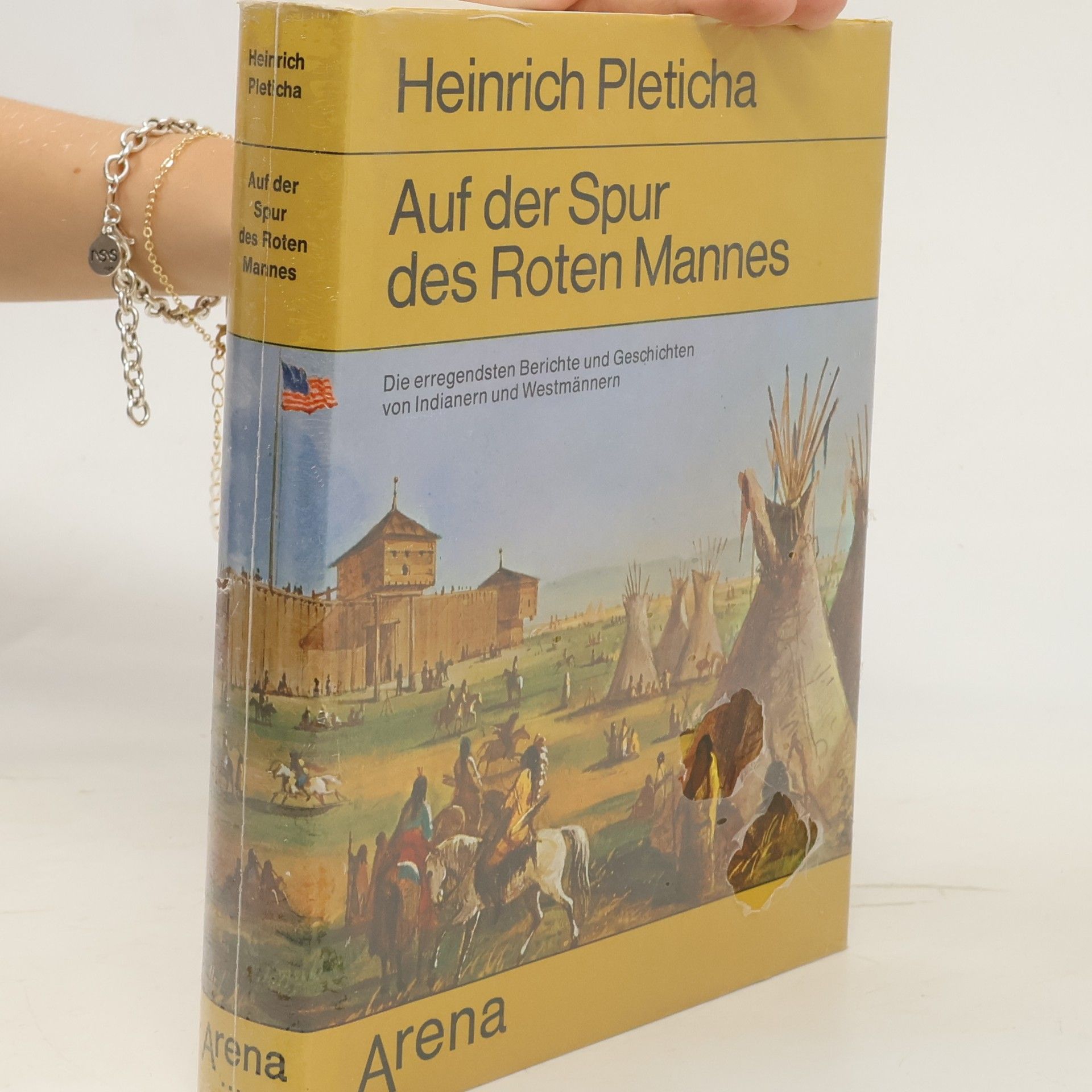 Heinrich Pleticha Auf der Spur des Roten Mannes
