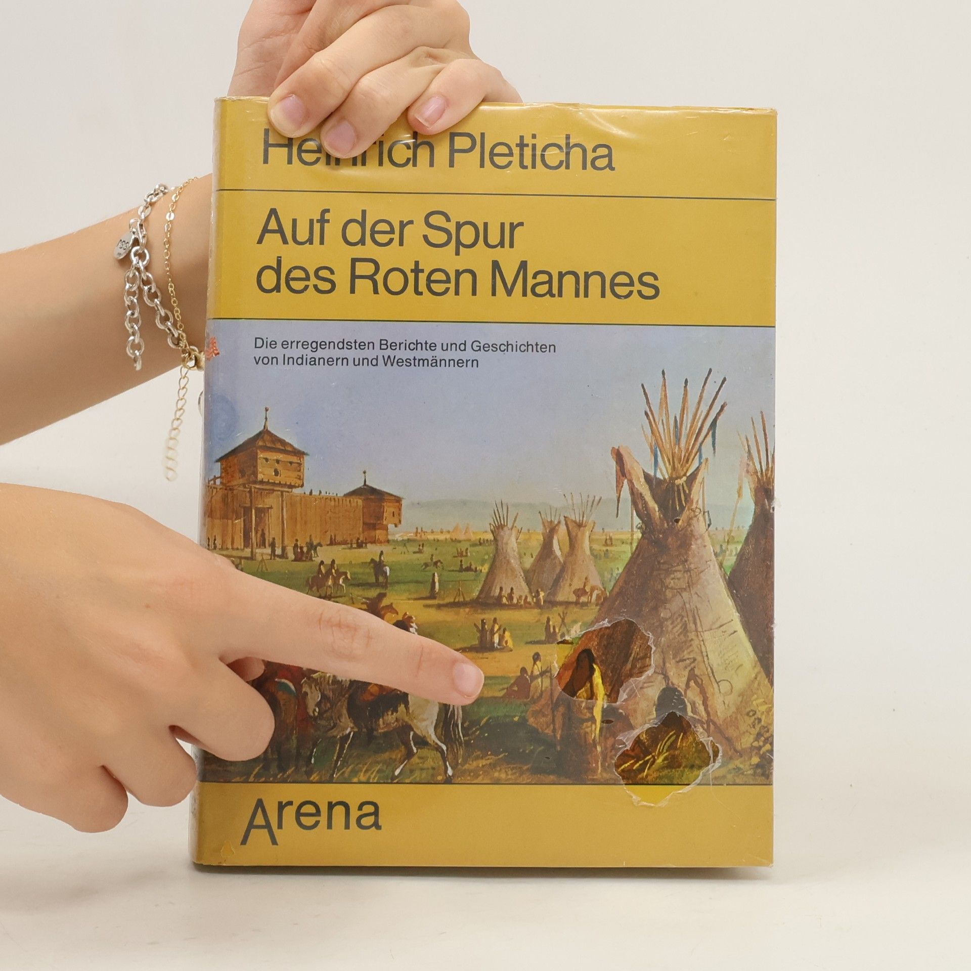 Heinrich Pleticha Auf der Spur des Roten Mannes