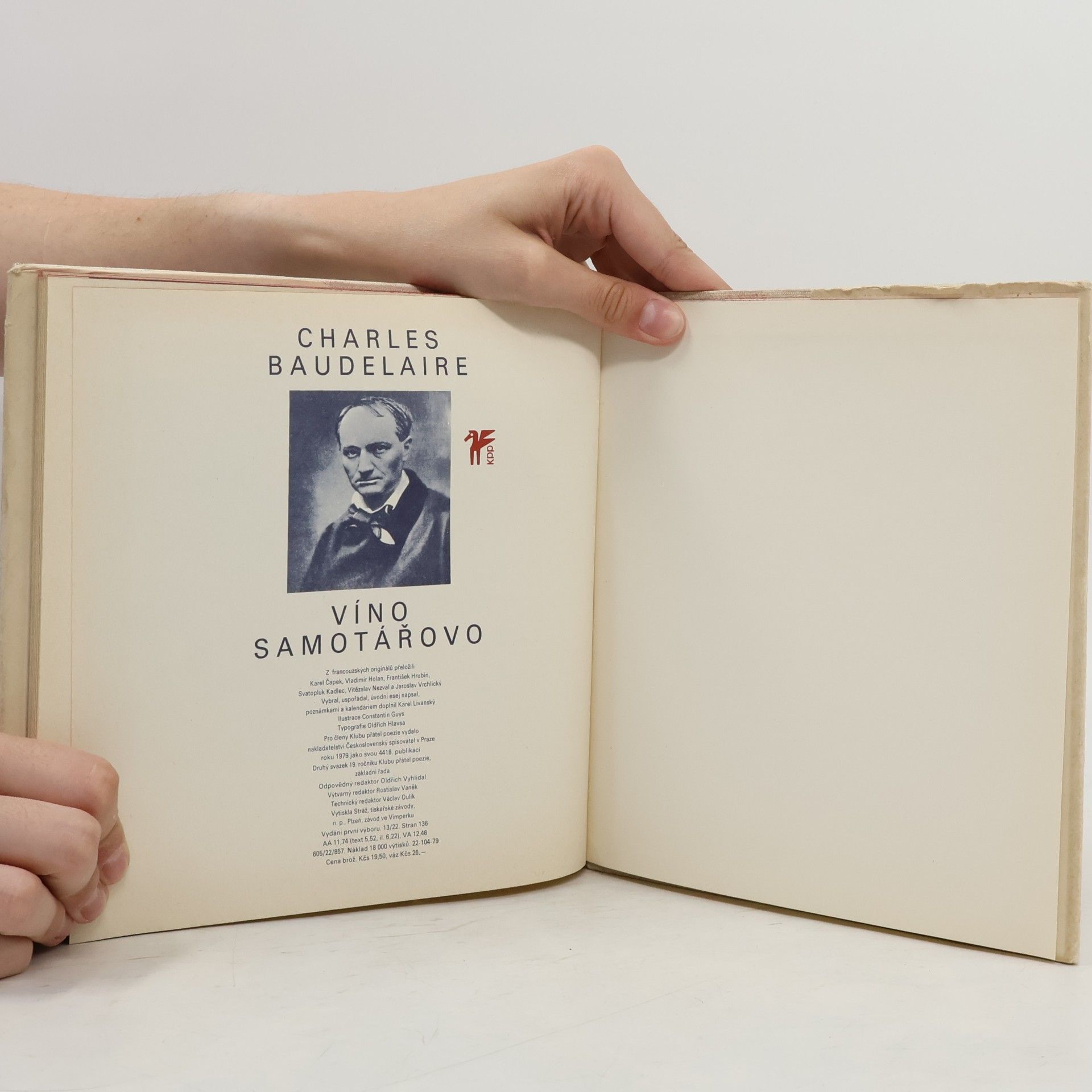 Charles Baudelaire Víno samotářovo
