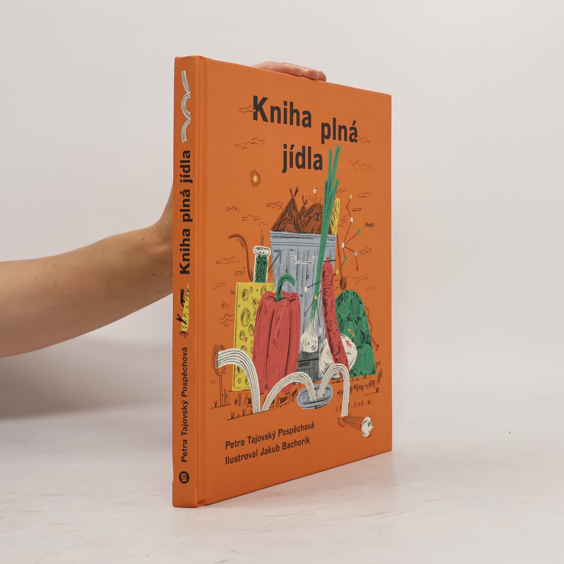 Kniha plná jídla
