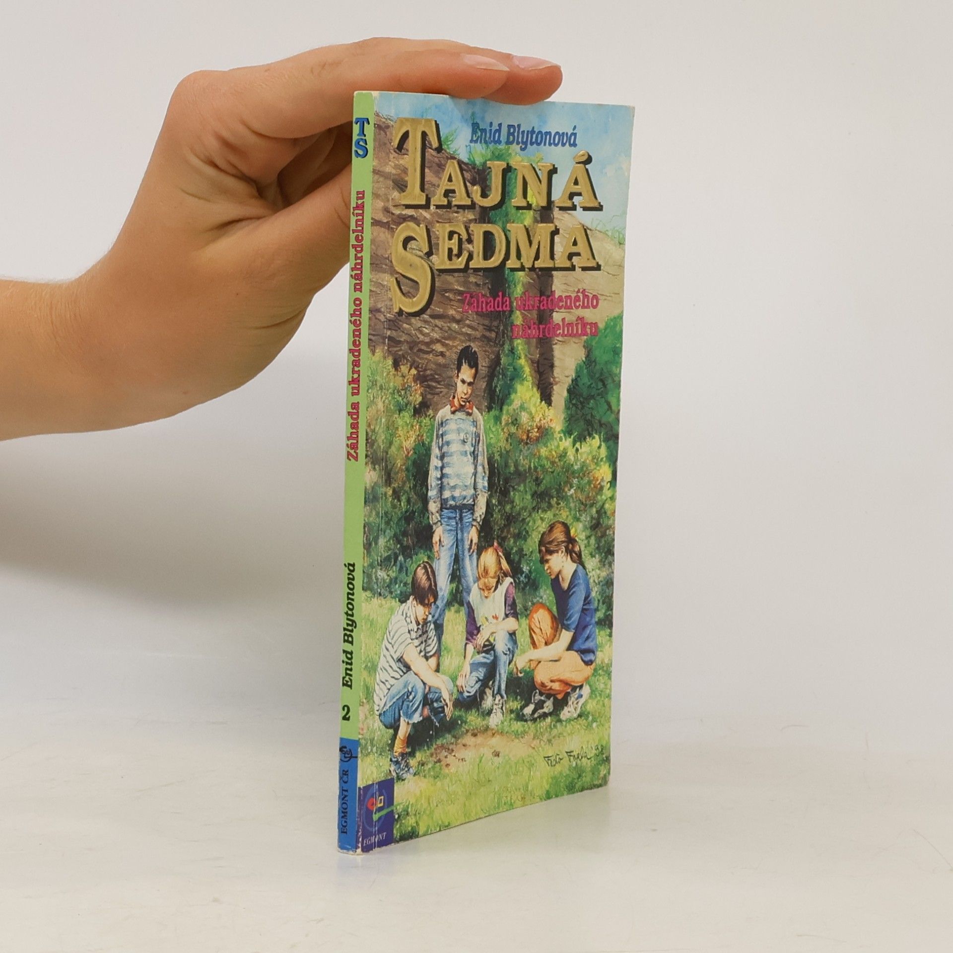 Enid Blyton Tajná sedma. Záhada ukradnutého náhrdelníku