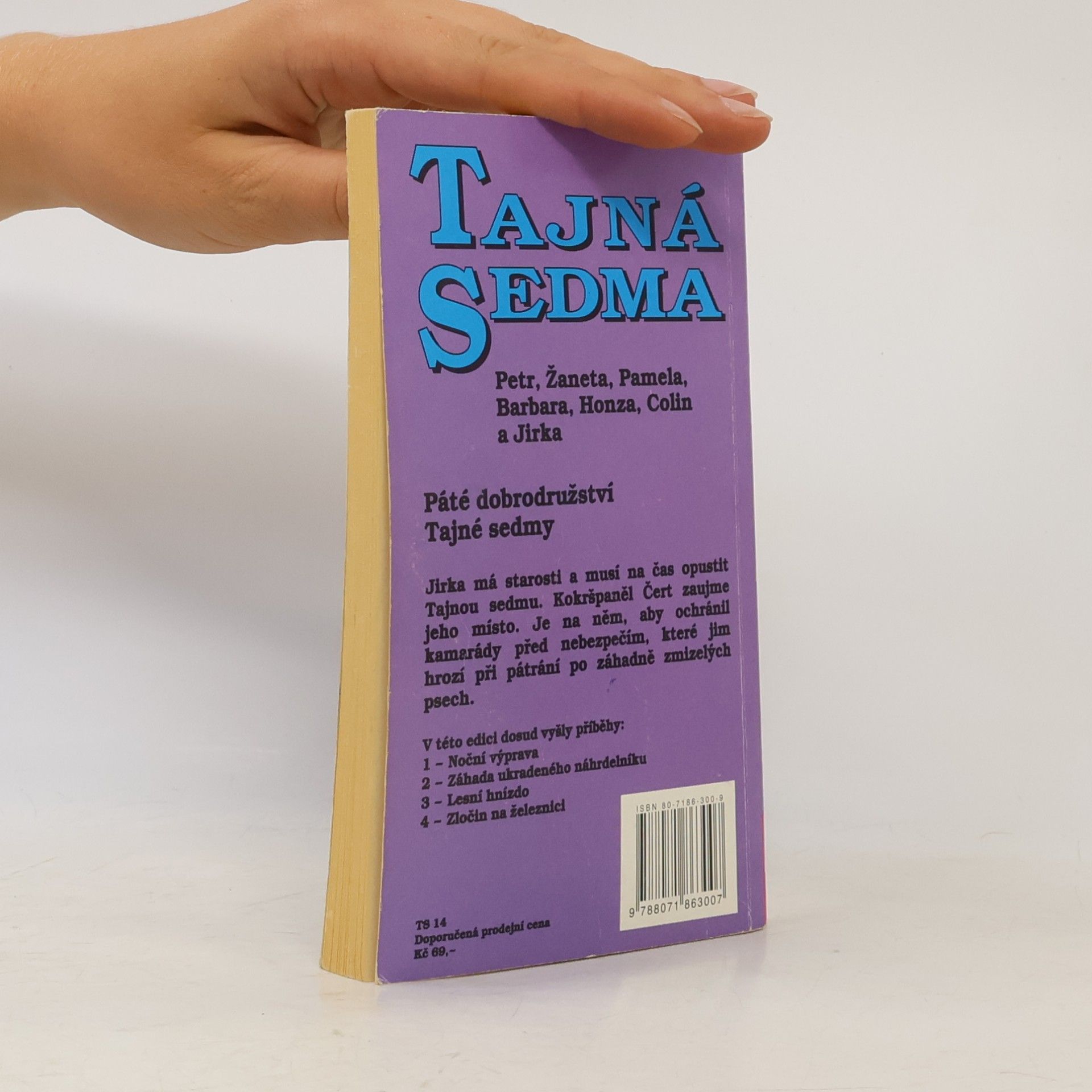 Enid Blyton Tajná sedma. Případ zmizelých psů