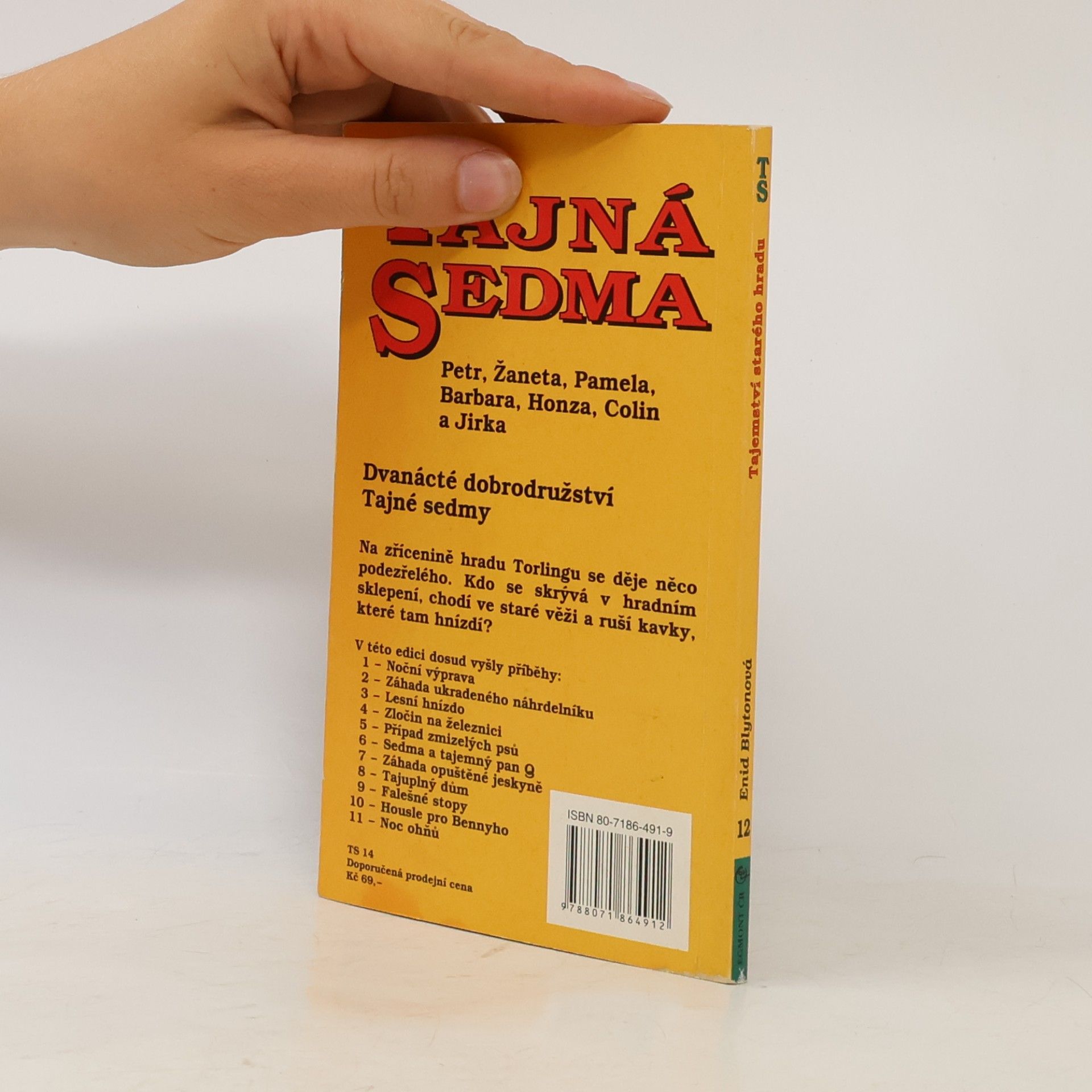 Enid Blyton Tajná sedma. Tajemství starého hradu