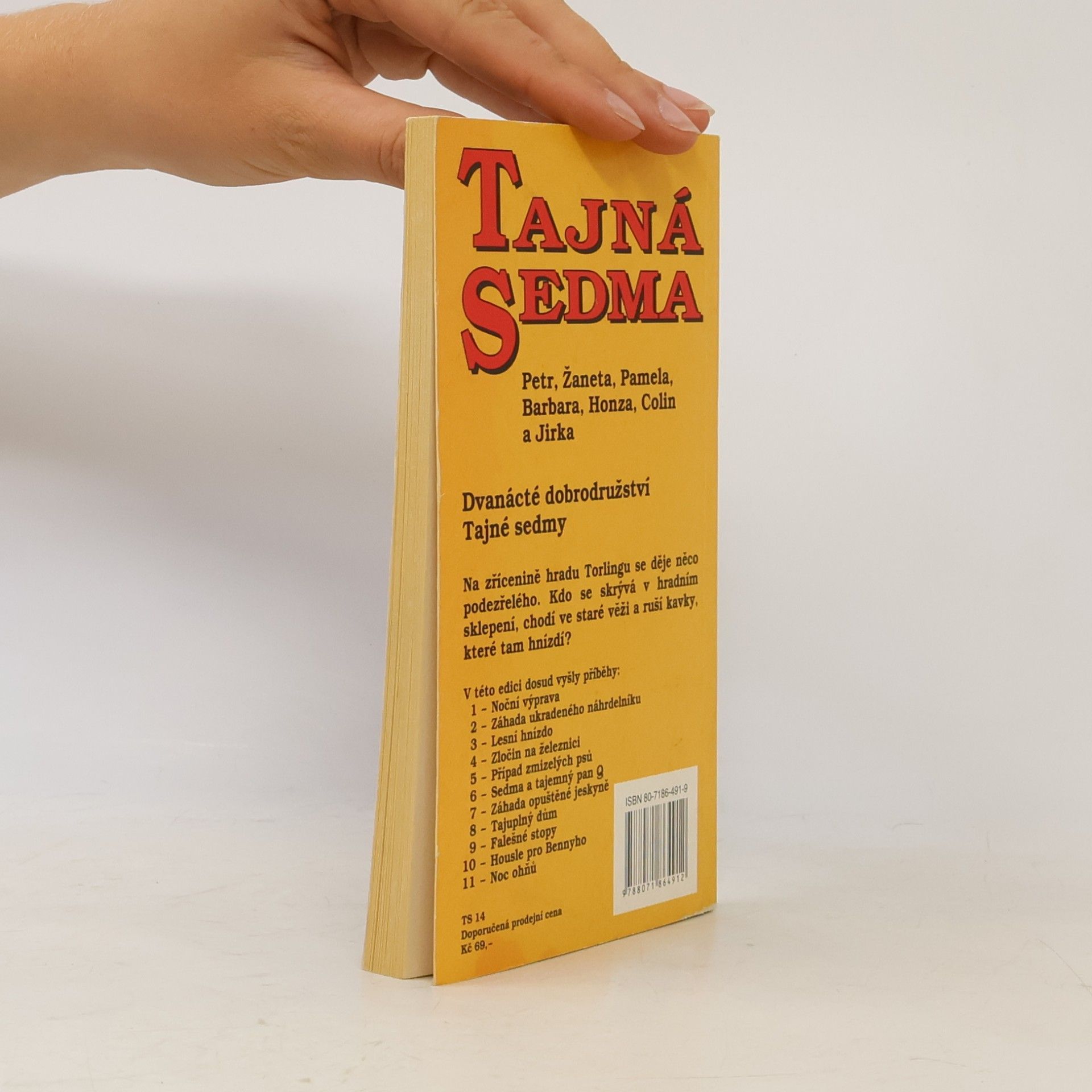 Enid Blyton Tajná sedma. Tajemství starého hradu