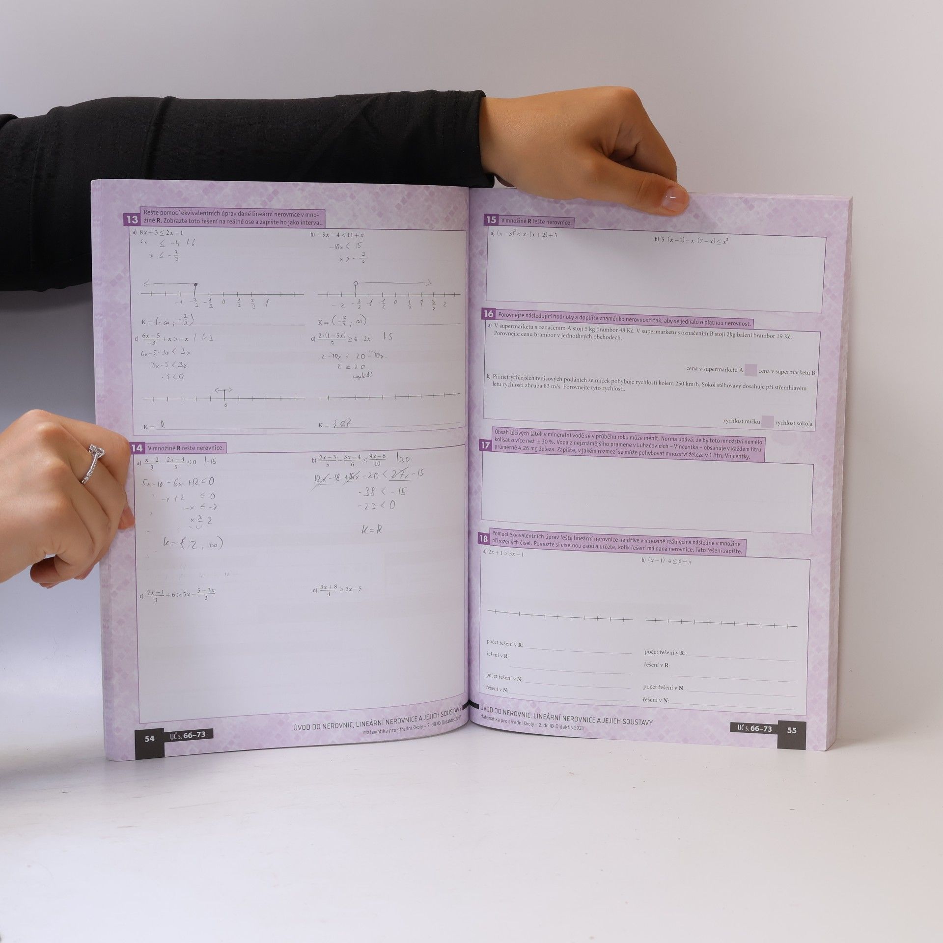 Autorenkollektiv Matematika pro střední školy 2. díl : pracovní sešit