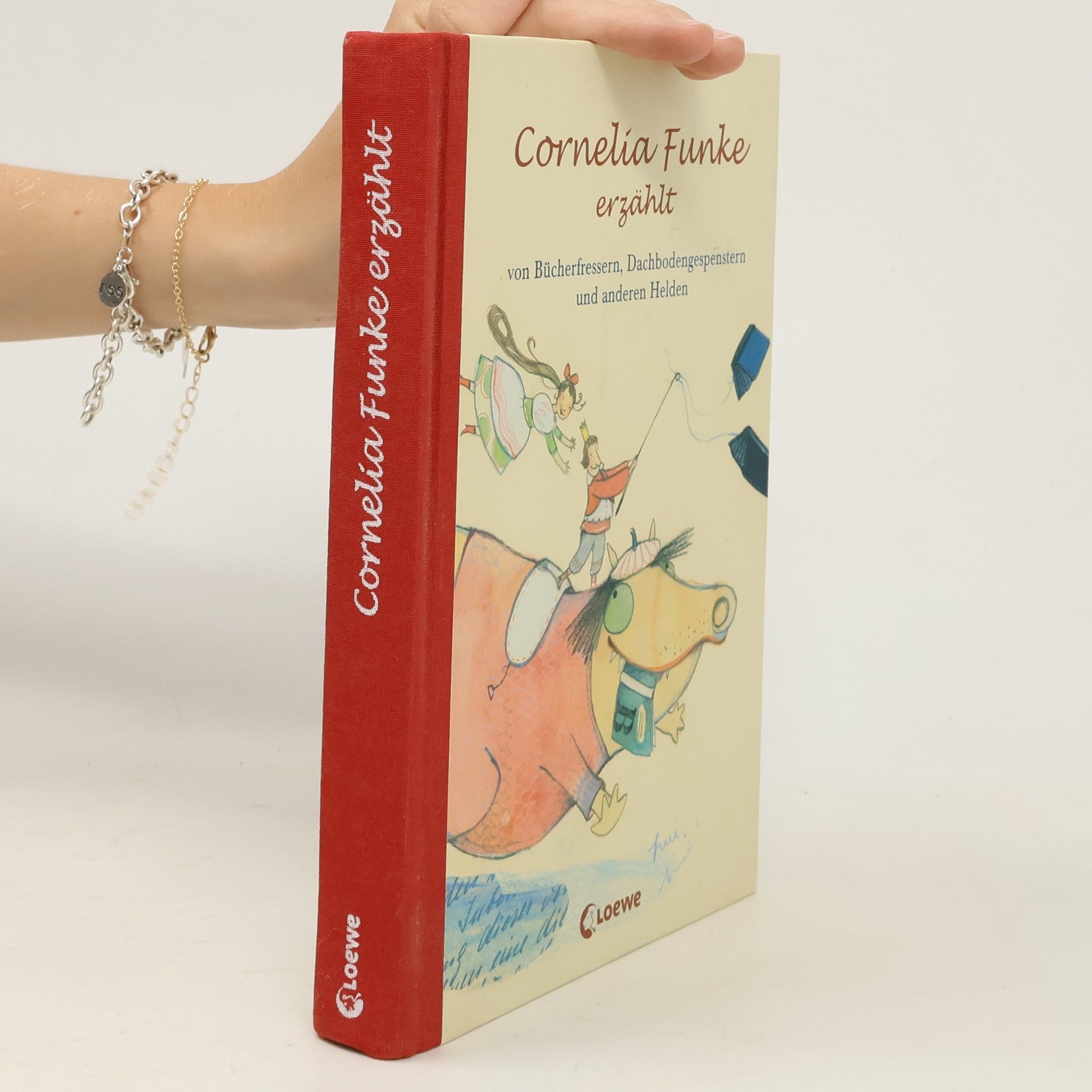 Cornelia Funke Cornelia Funke erzählt von Bücherfressern, Dachbodengespenstern und anderen Helden