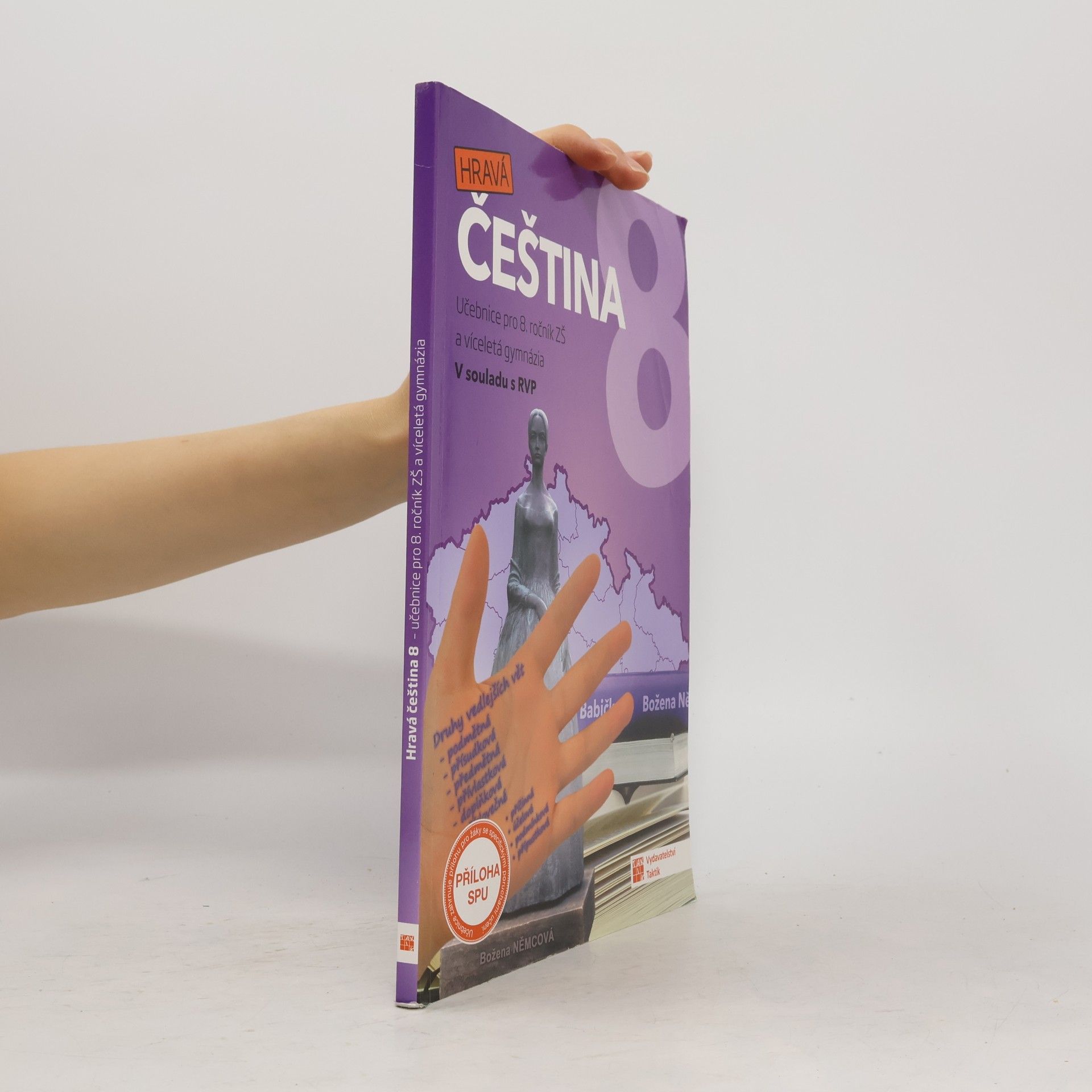 Autores varios Hravá čeština 8 : učebnice pro 8. ročník ZŠ a víceletá gymnázia