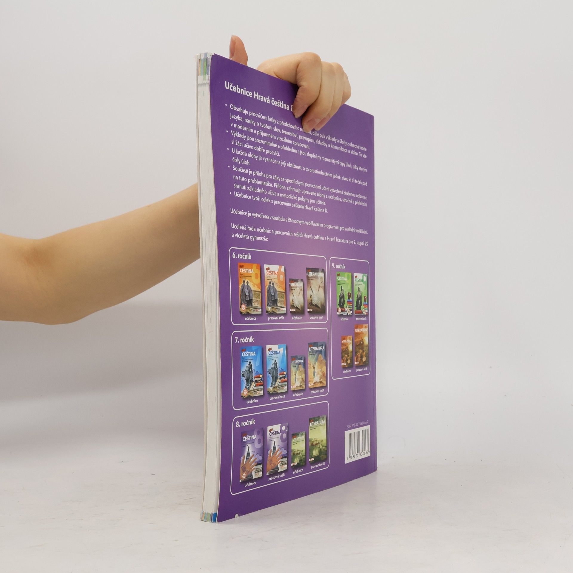 Autores varios Hravá čeština 8 : učebnice pro 8. ročník ZŠ a víceletá gymnázia