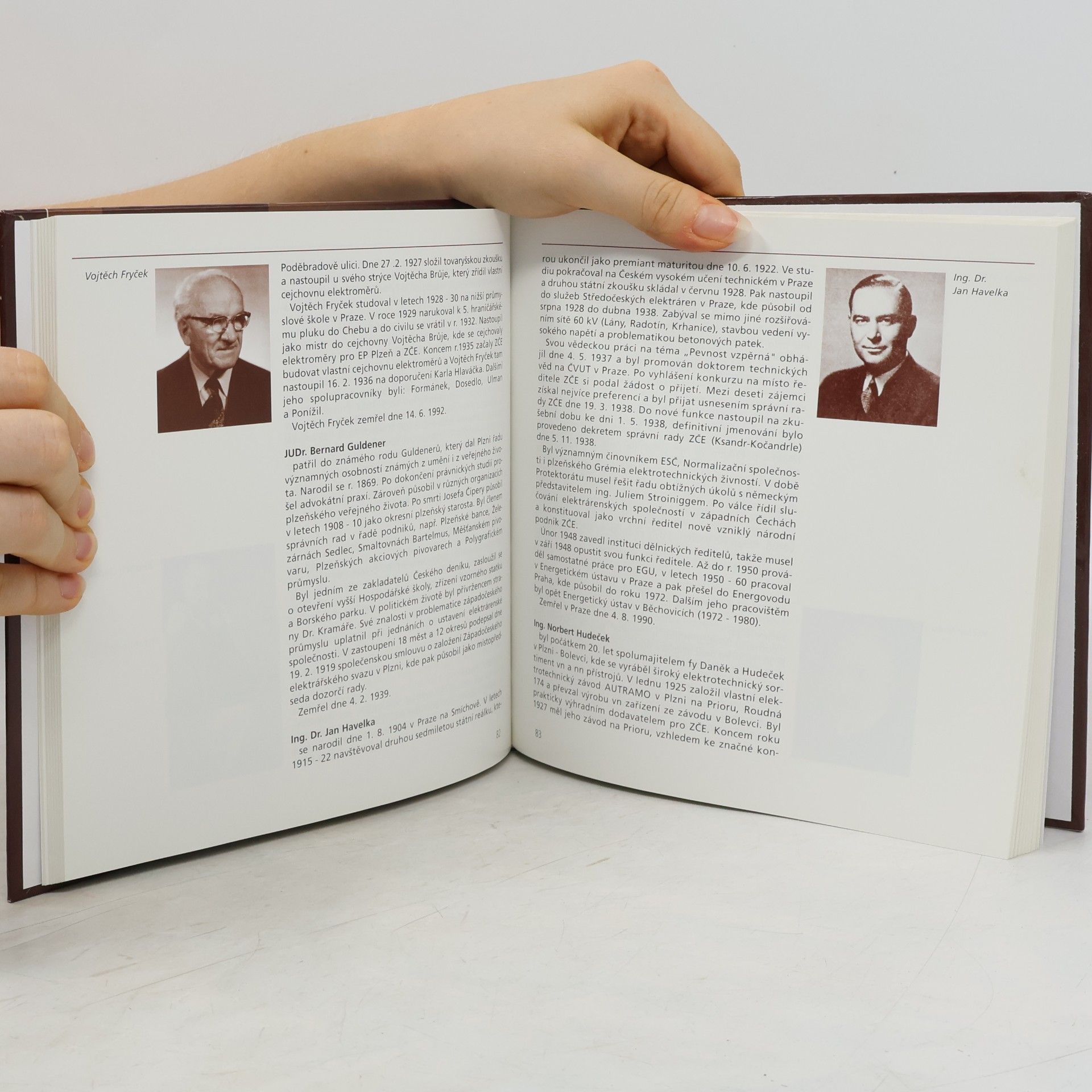 Jiří Barták 80 let elektřiny pro západní Čechy 1919-1999