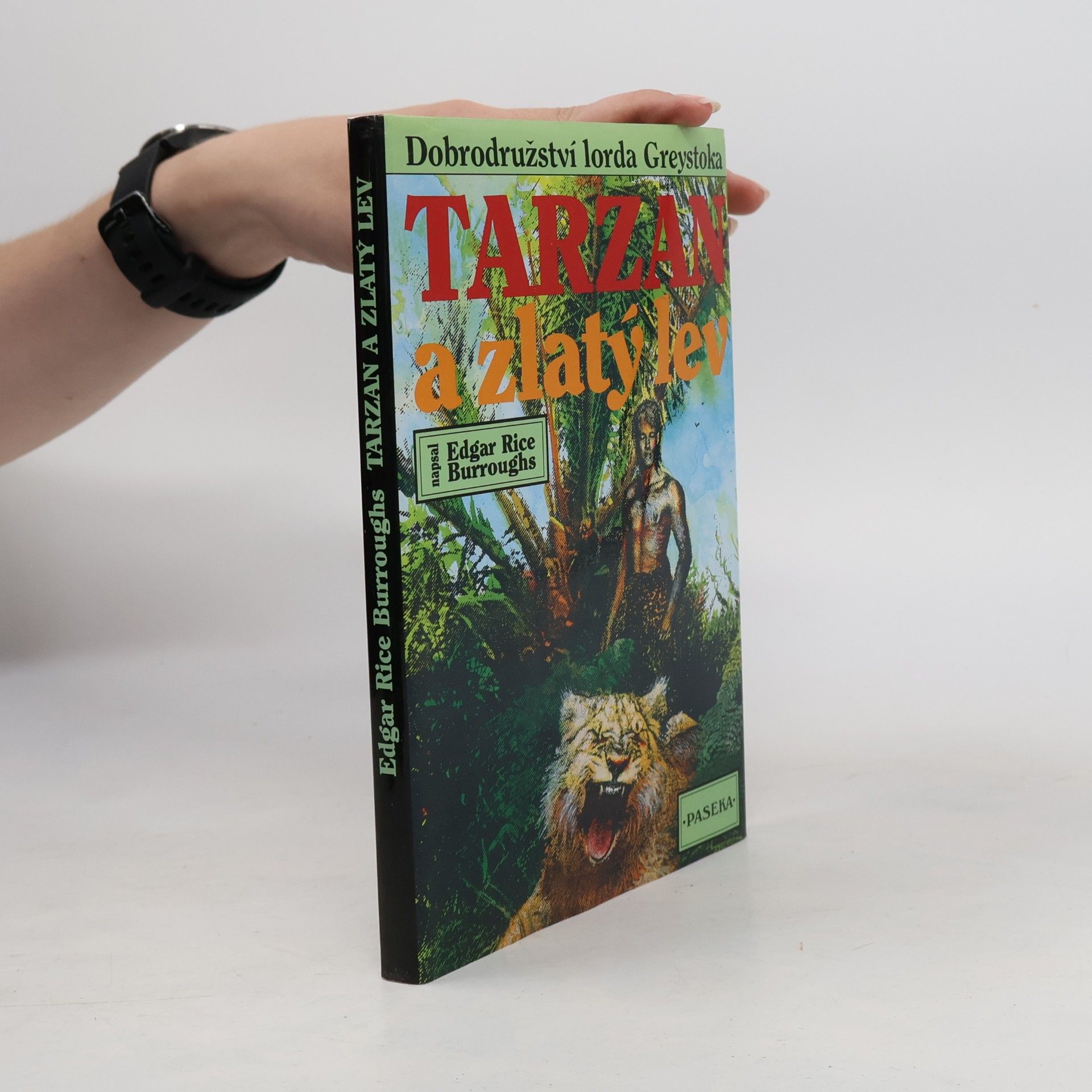Edgar Rice Burrroughs Tarzan a zlatý lev