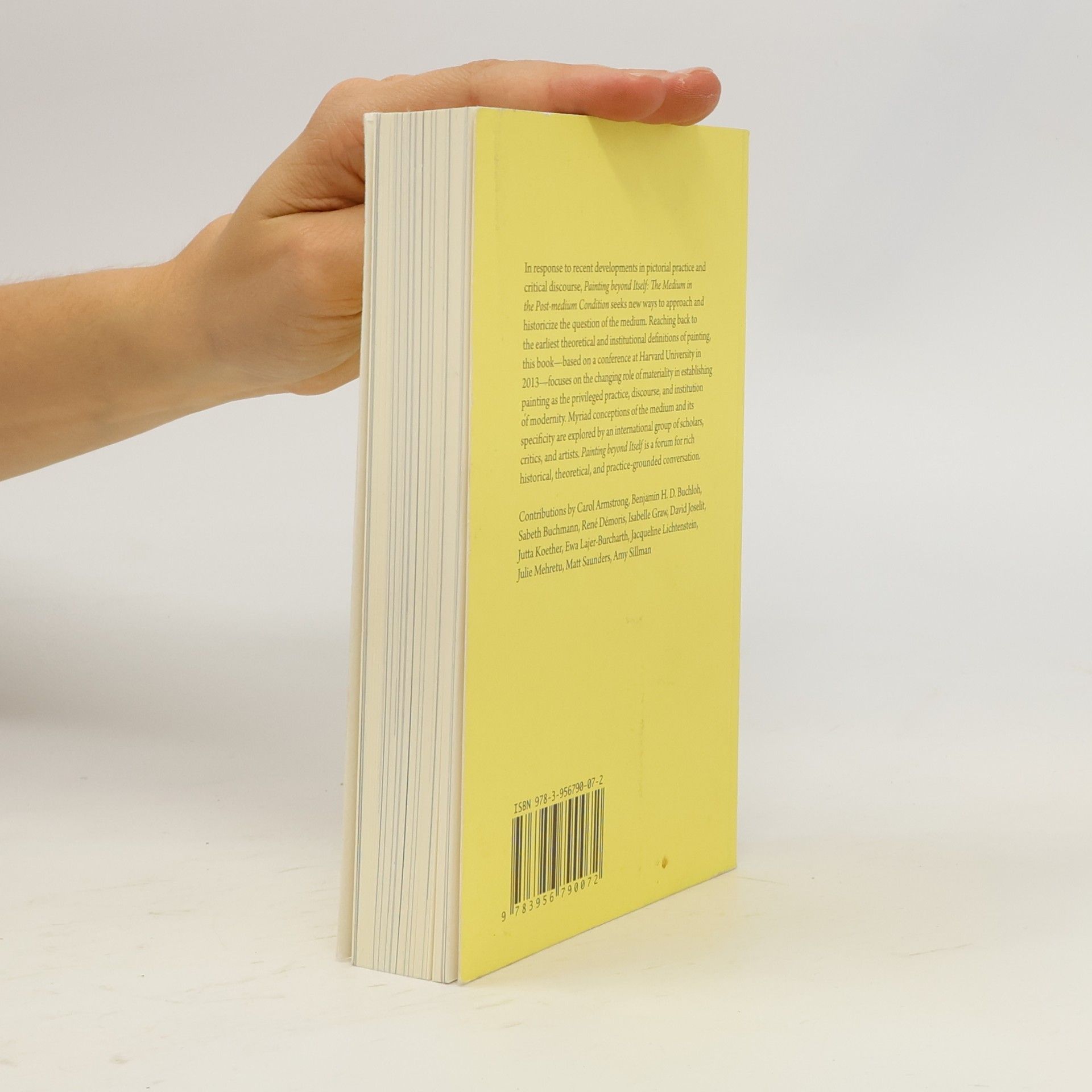Isabelle Graw Painting beyond itself: the medium in the post-medium condition