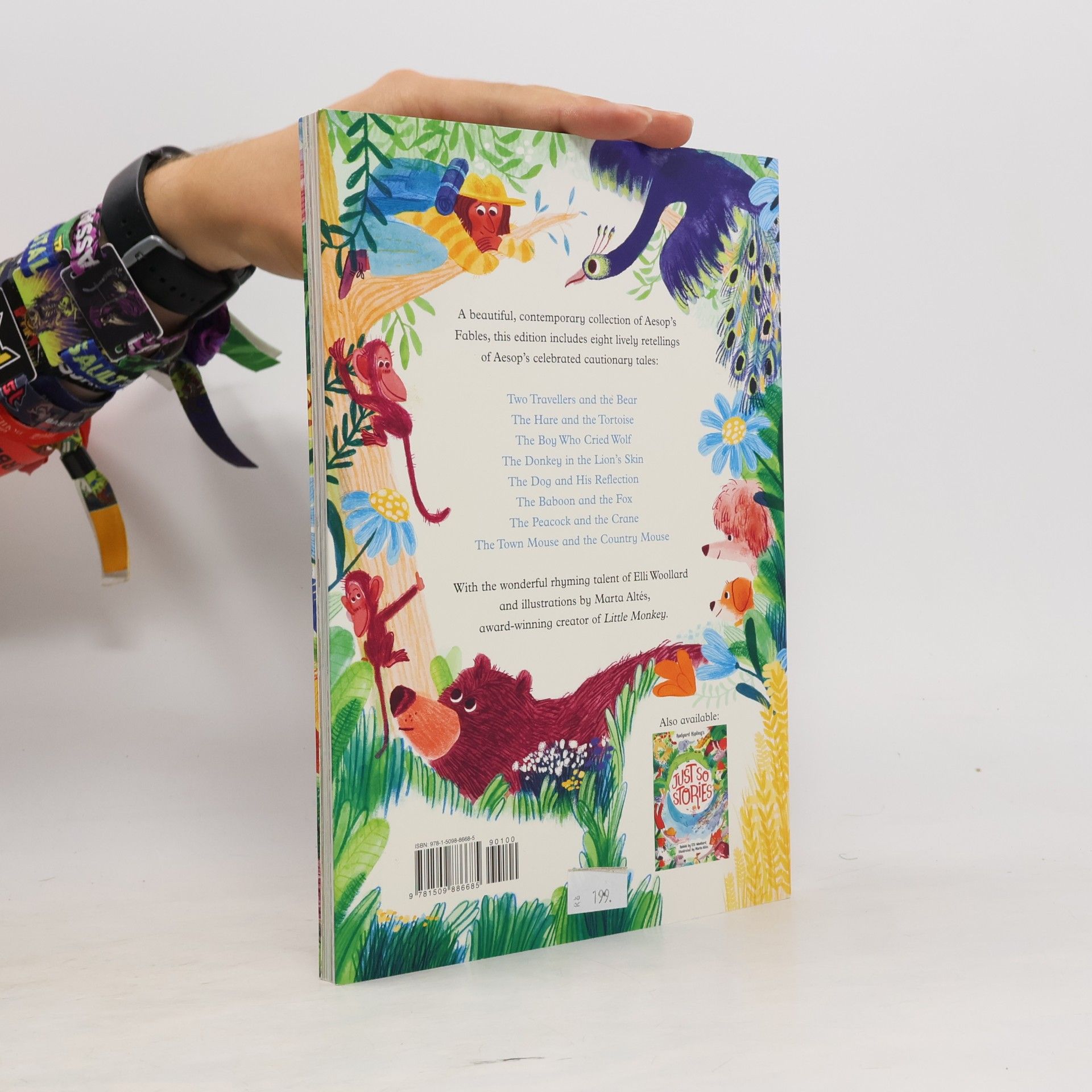 Elli Woollard Aesop's Fables, Retold by Elli Woollard