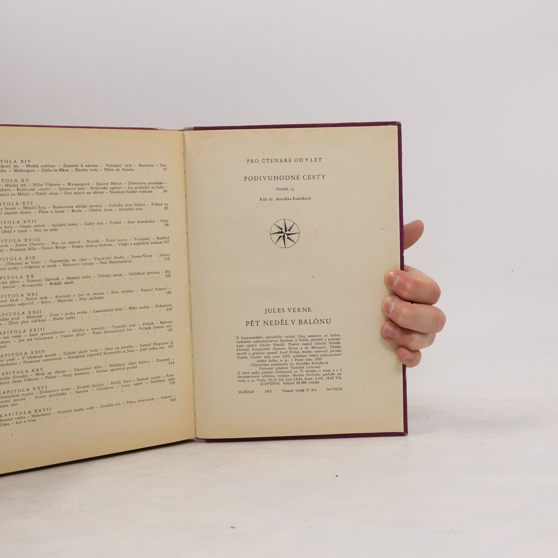 Jules Verne Pět neděl v balónu