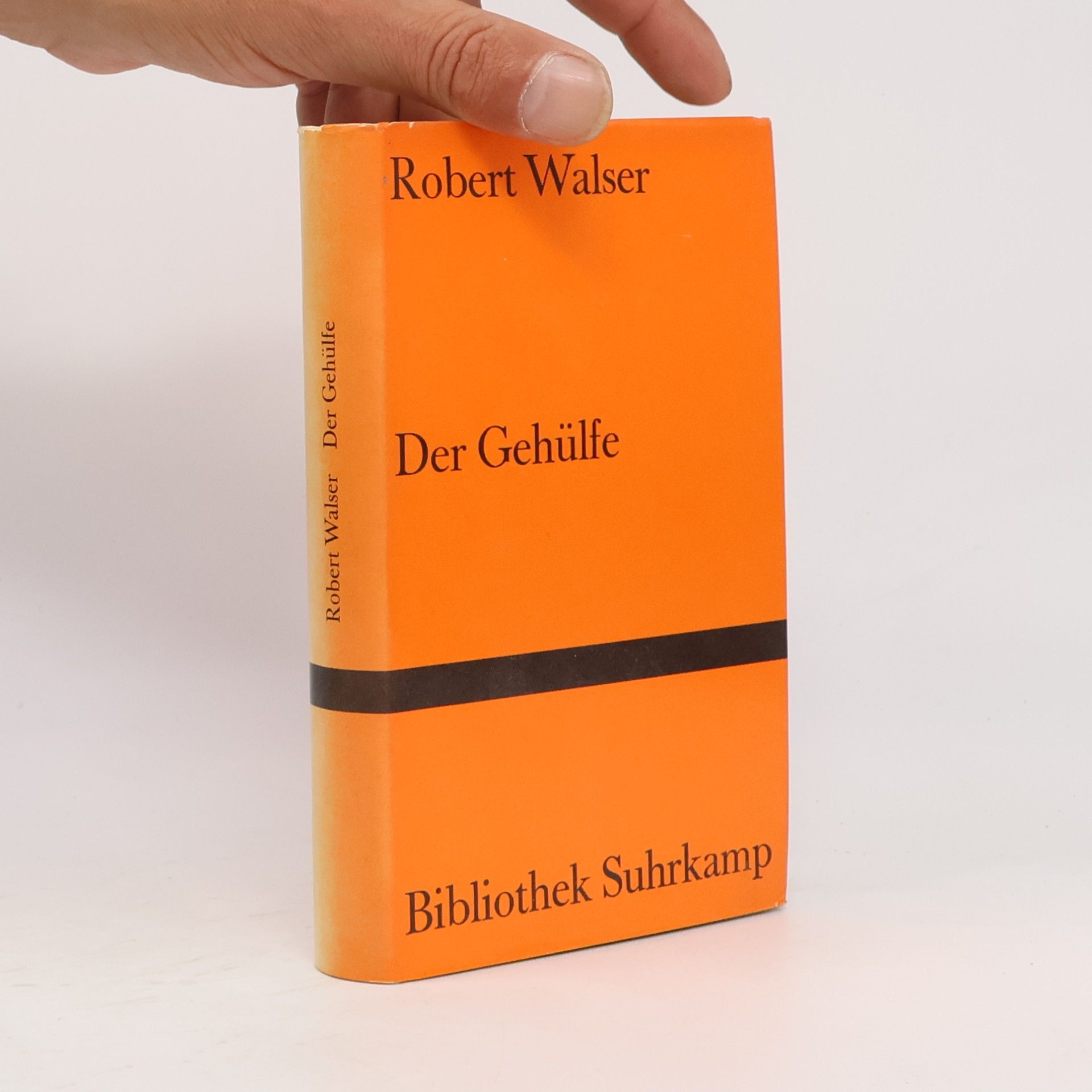 Robert Walser Der Gehülfe