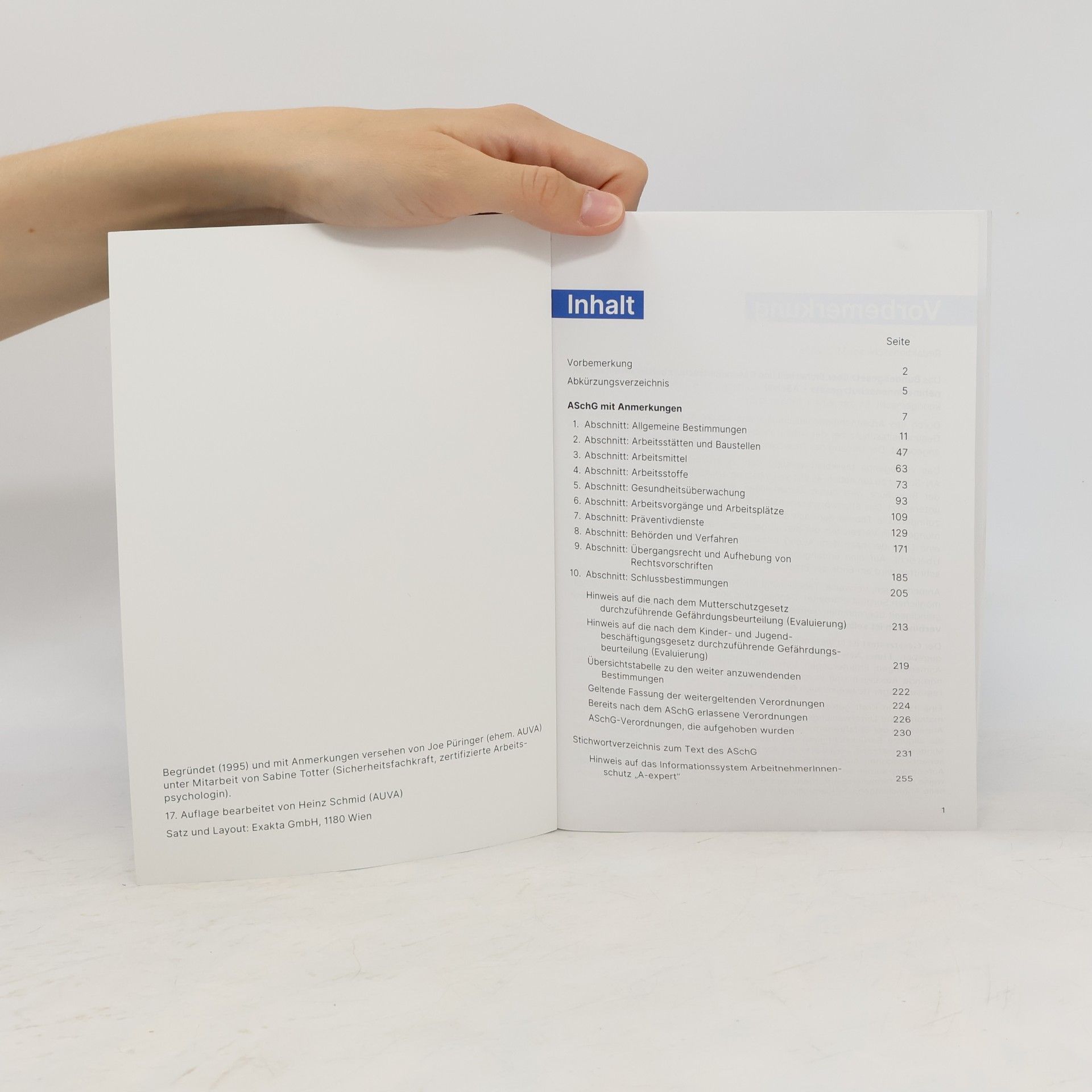 Autorenkollektiv ArbeitnehmerInnenschutzgesetz