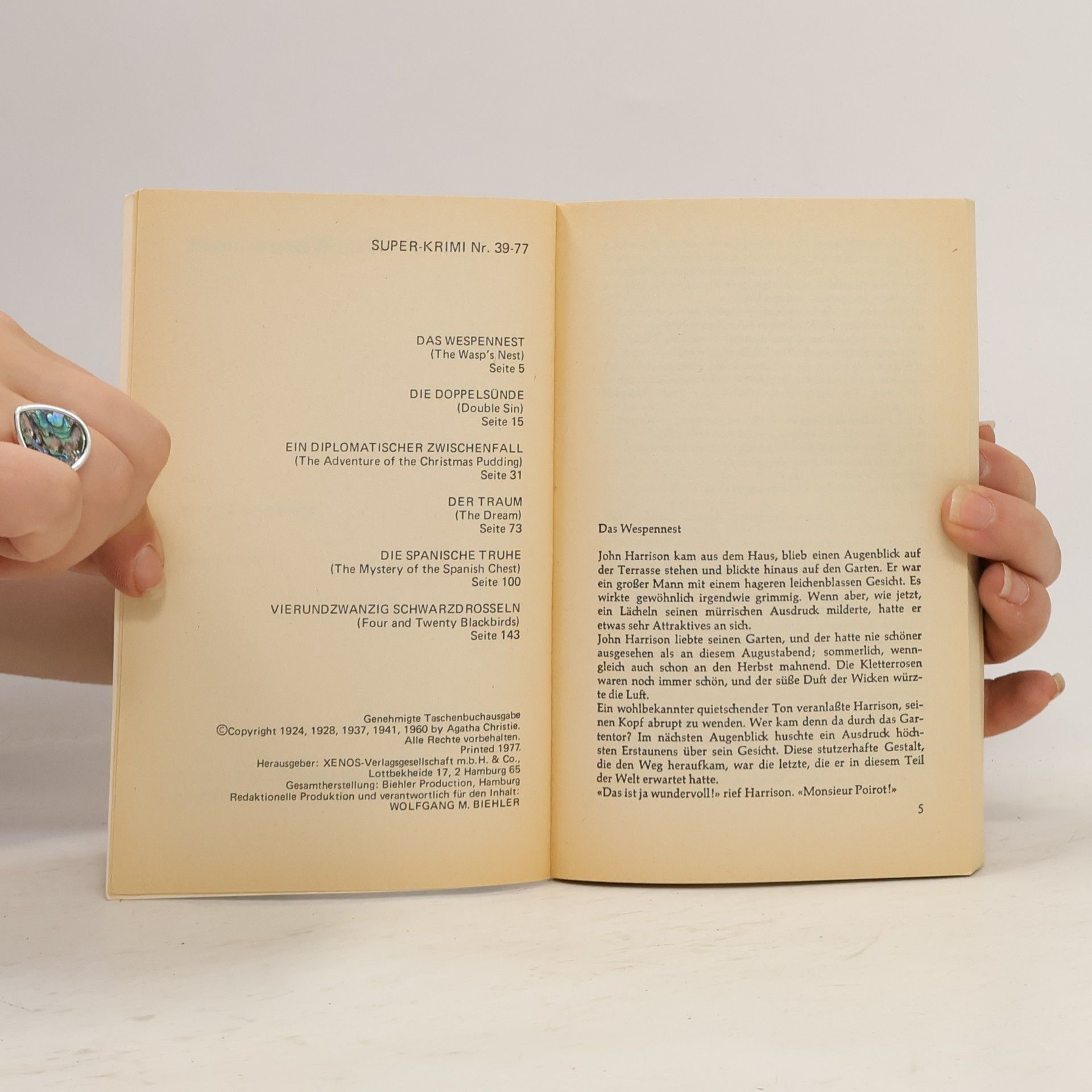 Agatha Christie Das Wespennest
