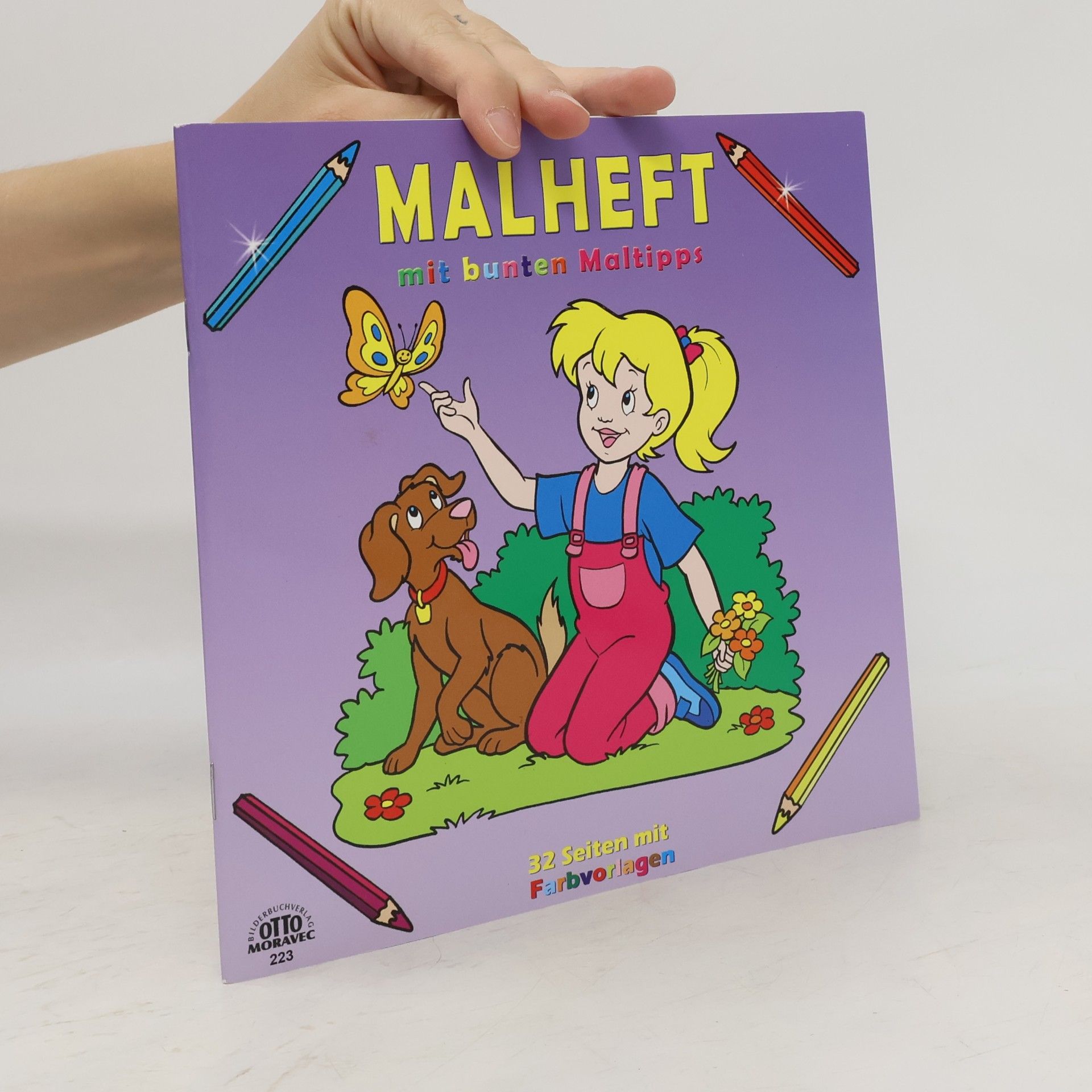 Autorenkollektiv Malheft mit bunten Maltipps
