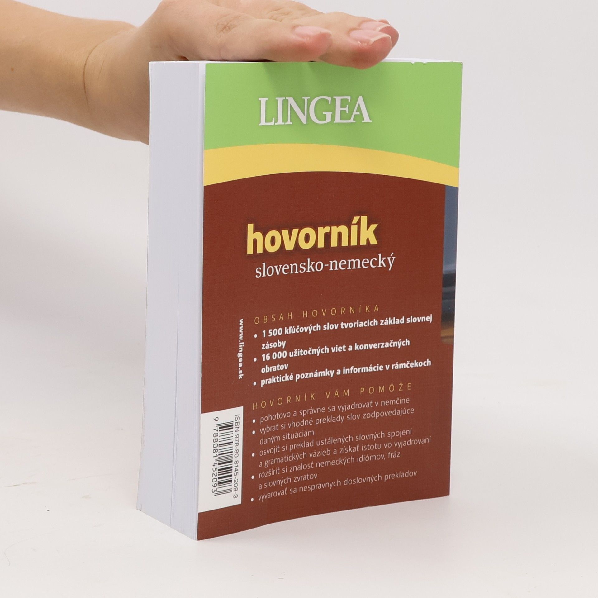 Collectif d'auteurs Lingea hovorník slovensko-nemecký