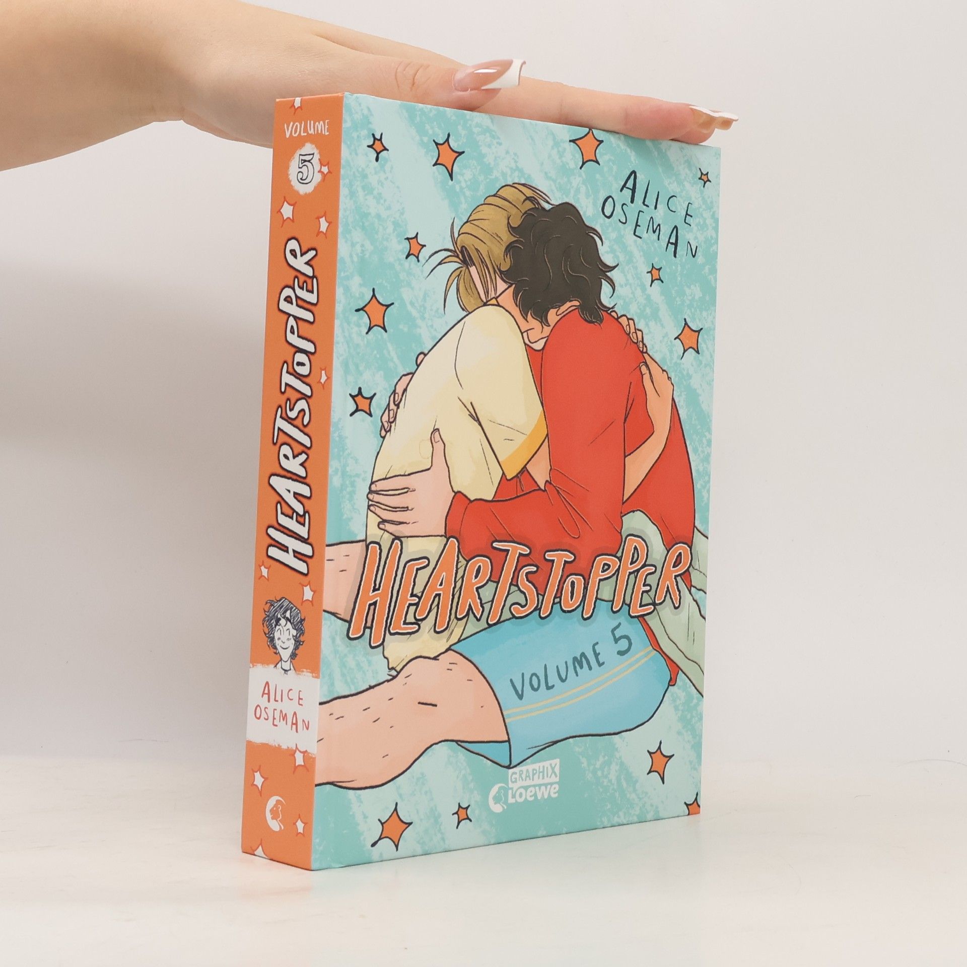 Alice Oseman Heartstopper Volume 5 (deutsche Hardcover-Ausgabe)