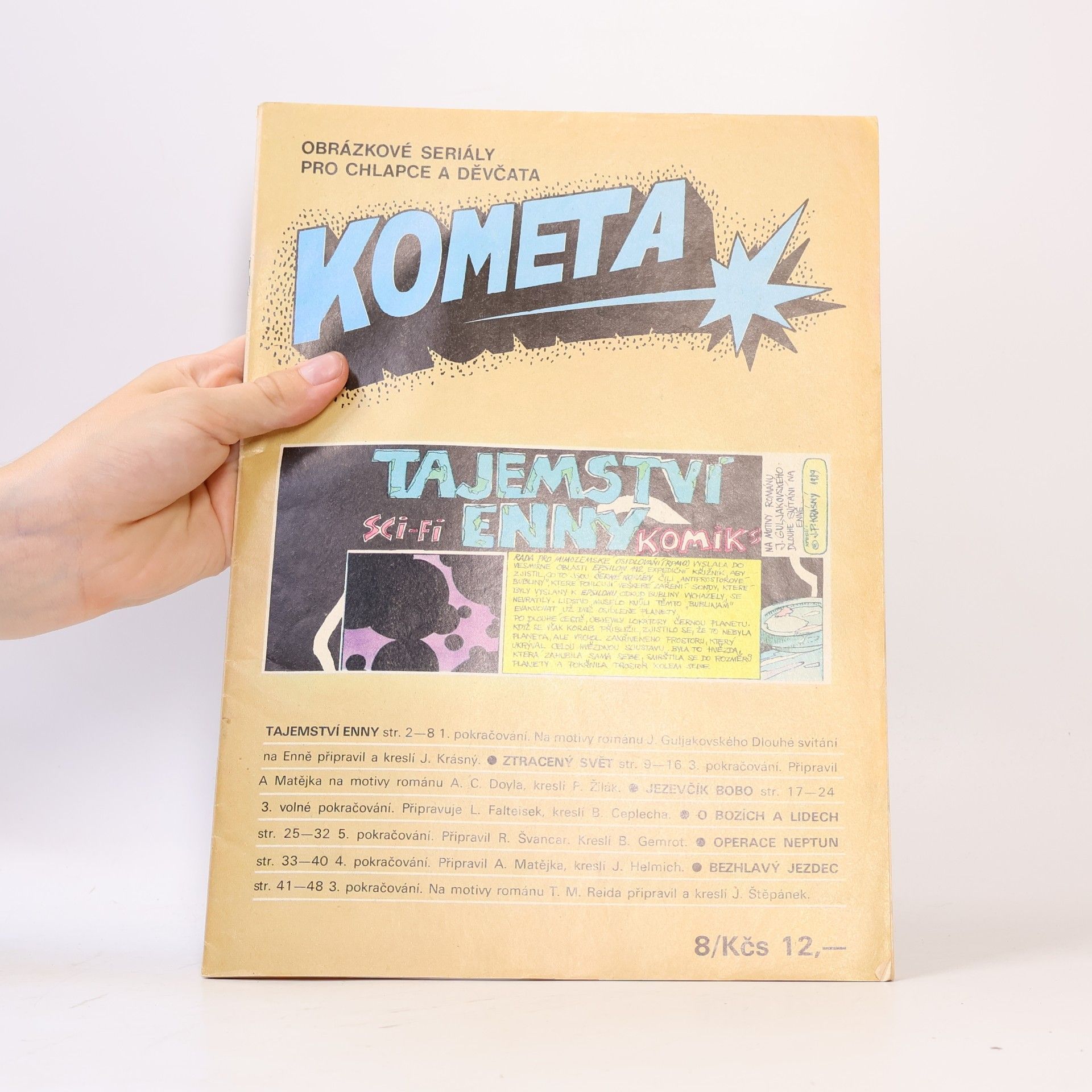 Various authors Kometa. Obrazové seriály pro chlapce a děvčata
