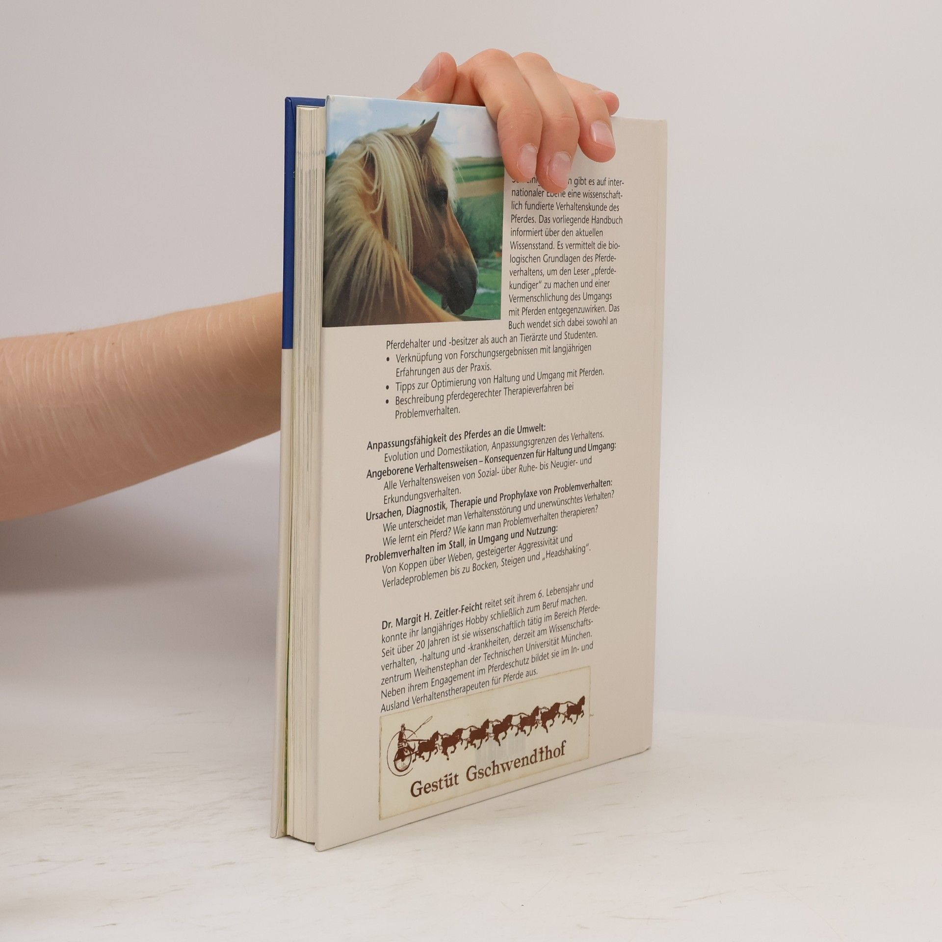 Margit H. Zeitler Feicht Handbuch Pferdeverhalten
