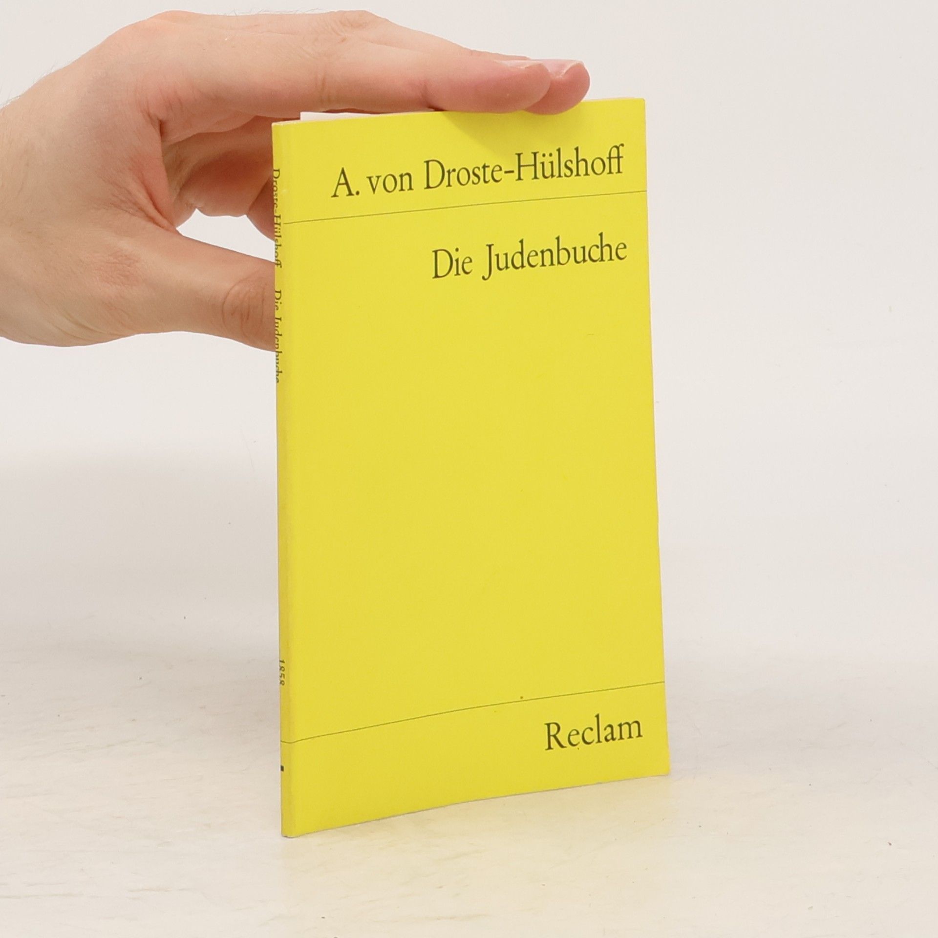 Annette von Droste-Hülshoff Die Judenbuche