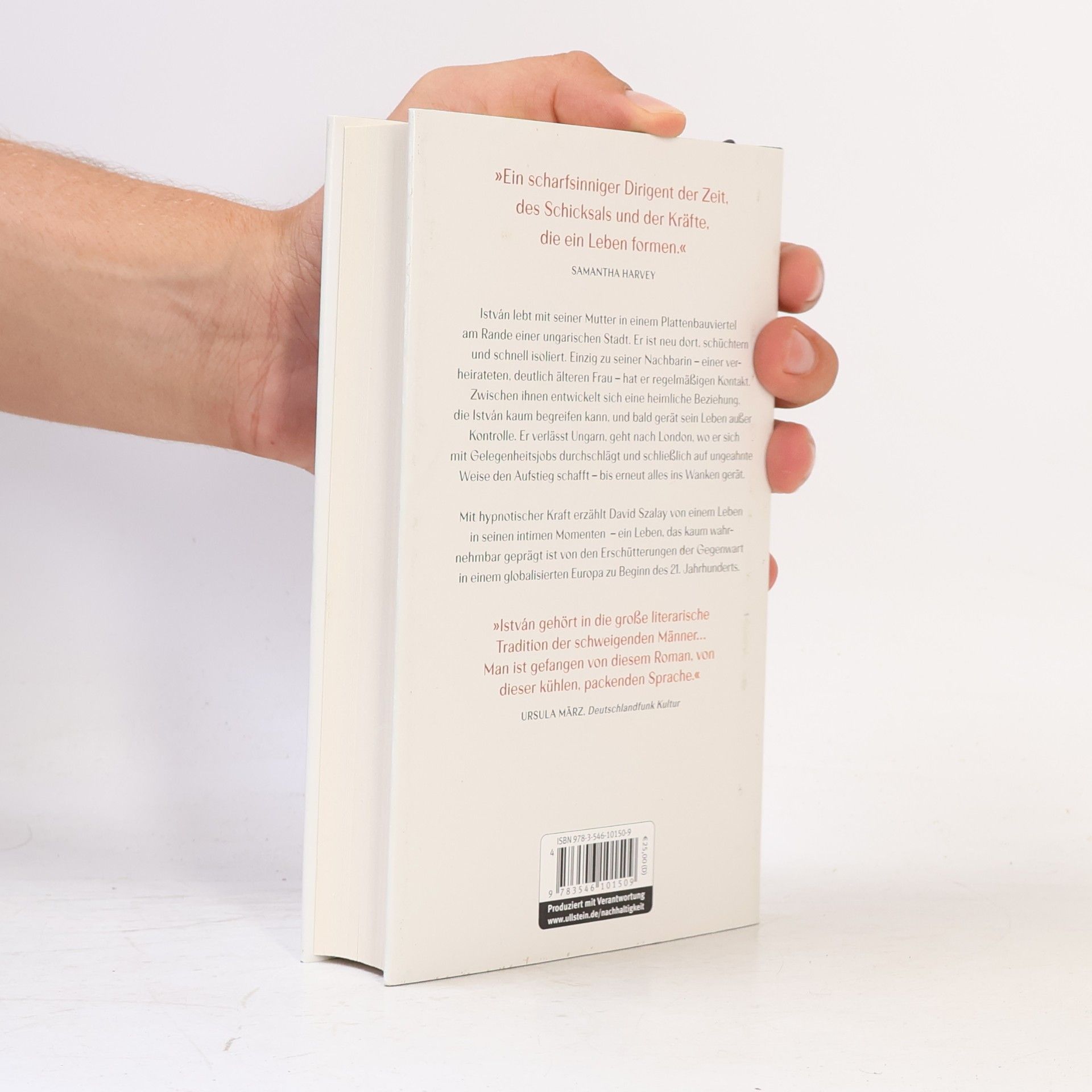 David Szalay Was nicht gesagt werden kann