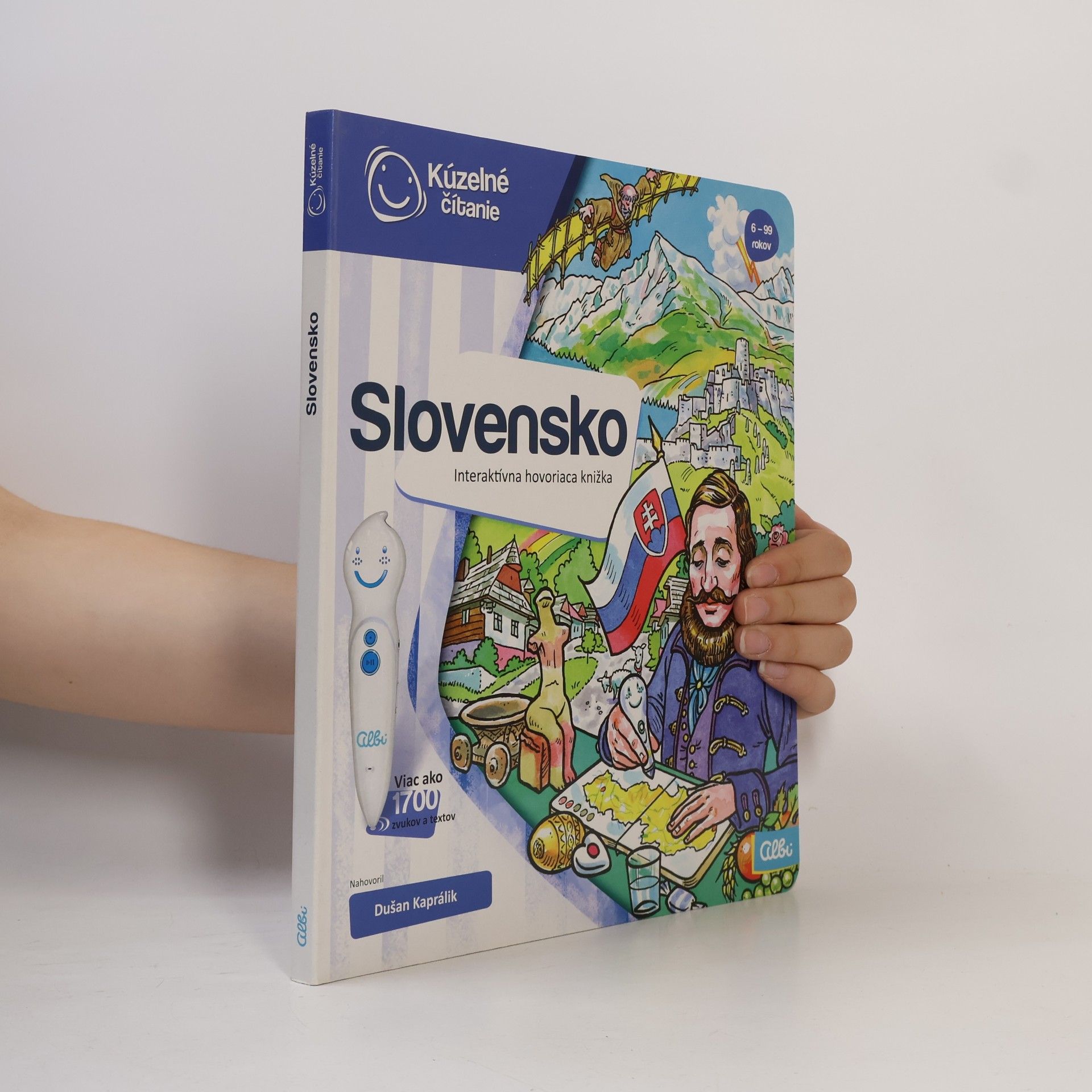 Autores varios Slovensko : interaktívna hovoriaca knižka